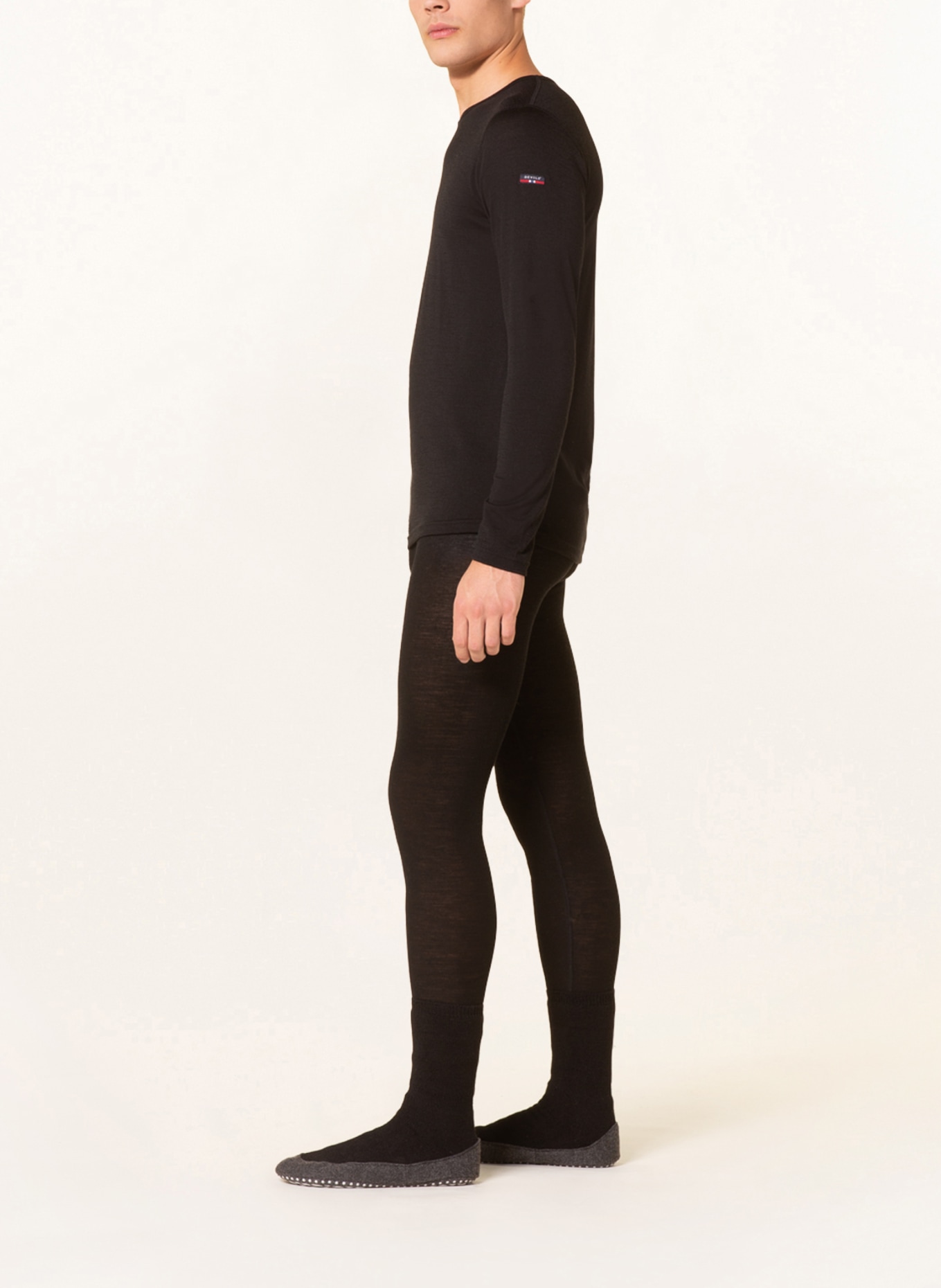 DEVOLD Functional underwear LAUPAREN made of merino wool, Color: BLACK (Image 4)