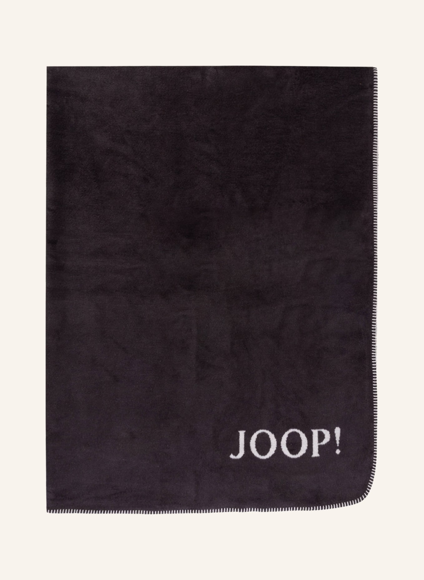 JOOP! Pled, Kolor: CZIEMNOSZARY/ JASNOCZARY (Obrazek 3)