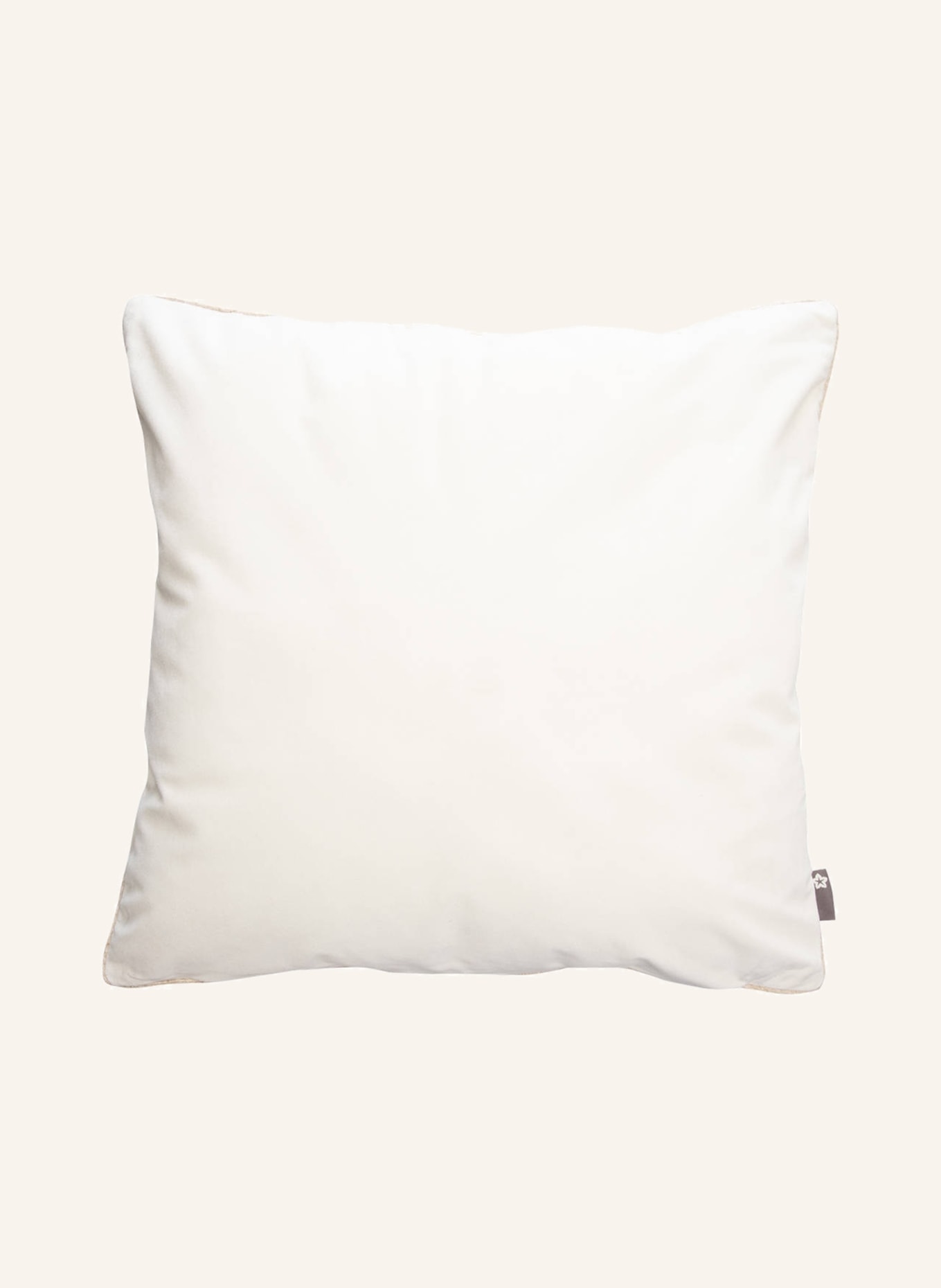 pichler Velvet decorative cushion cover MELVA , Color: WHITE (Image 1)