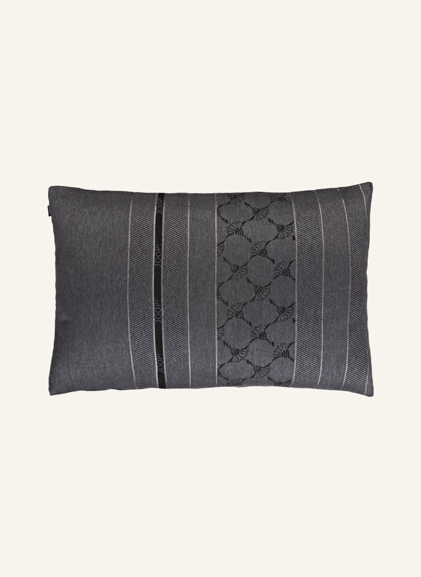 JOOP! Decorative cushion cover J!BLEND, Color: DARK GRAY (Image 1)