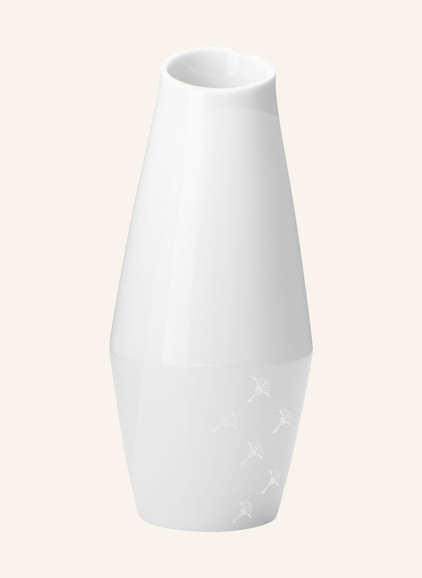 JOOP! Vase oder Karaffe FADED CORNFLOWER, Farbe: WEISS (Bild 1)