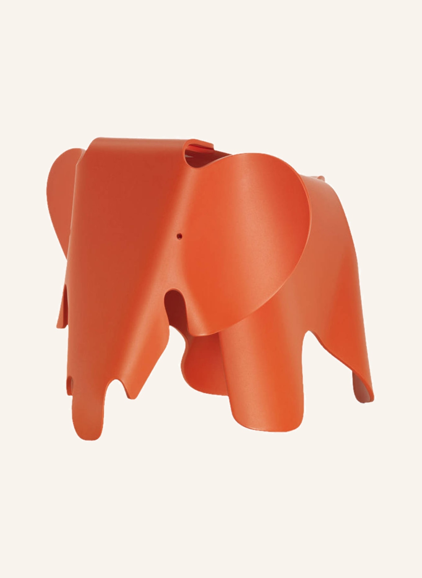 vitra Figurka dekoracyjna EAMES ELEPHANT SMALL, Kolor: JASNOCZERWONY (Obrazek 2)