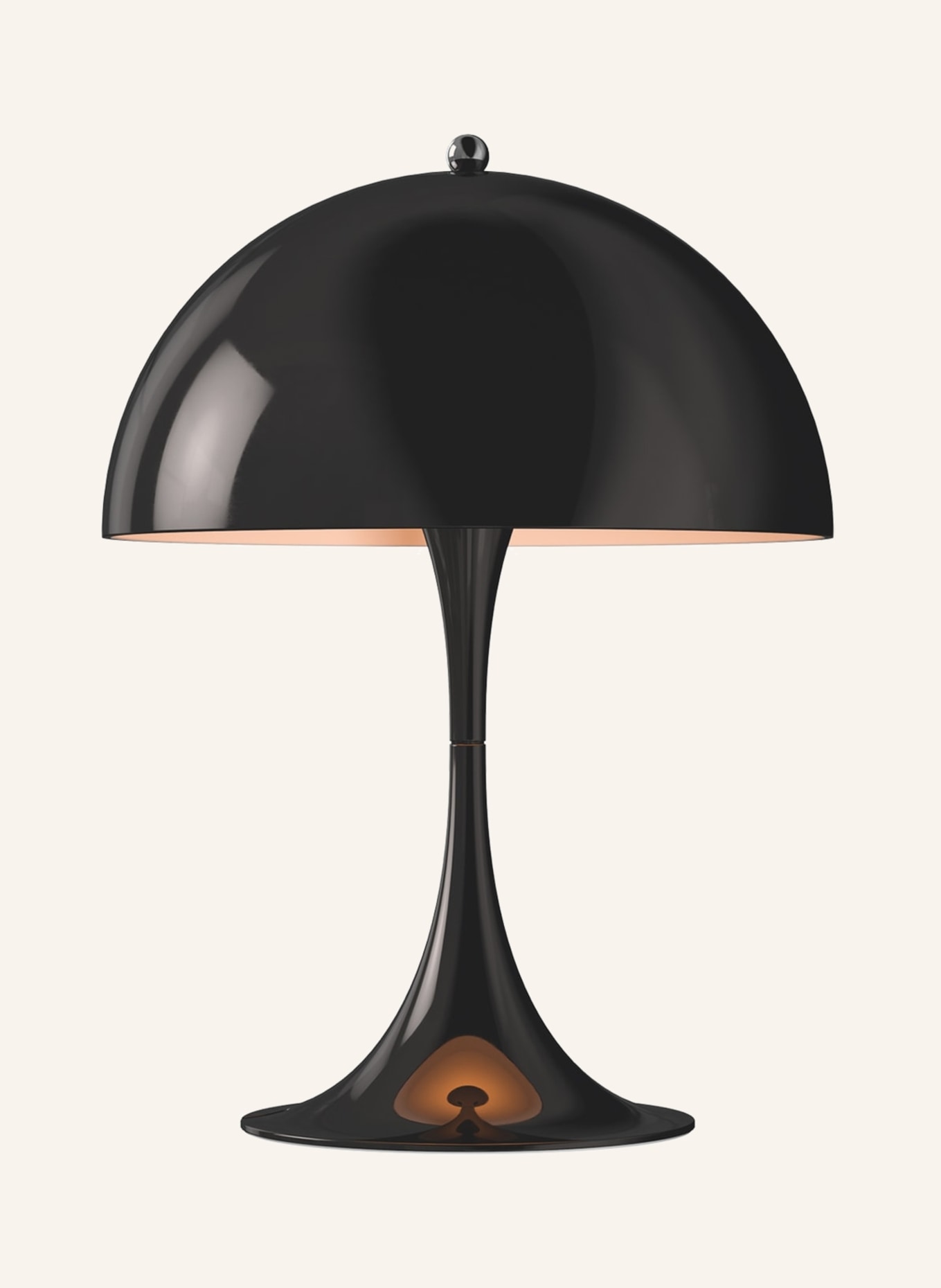 louis poulsen Tischleuchte PANTHELLA MINI: SCHWARZ