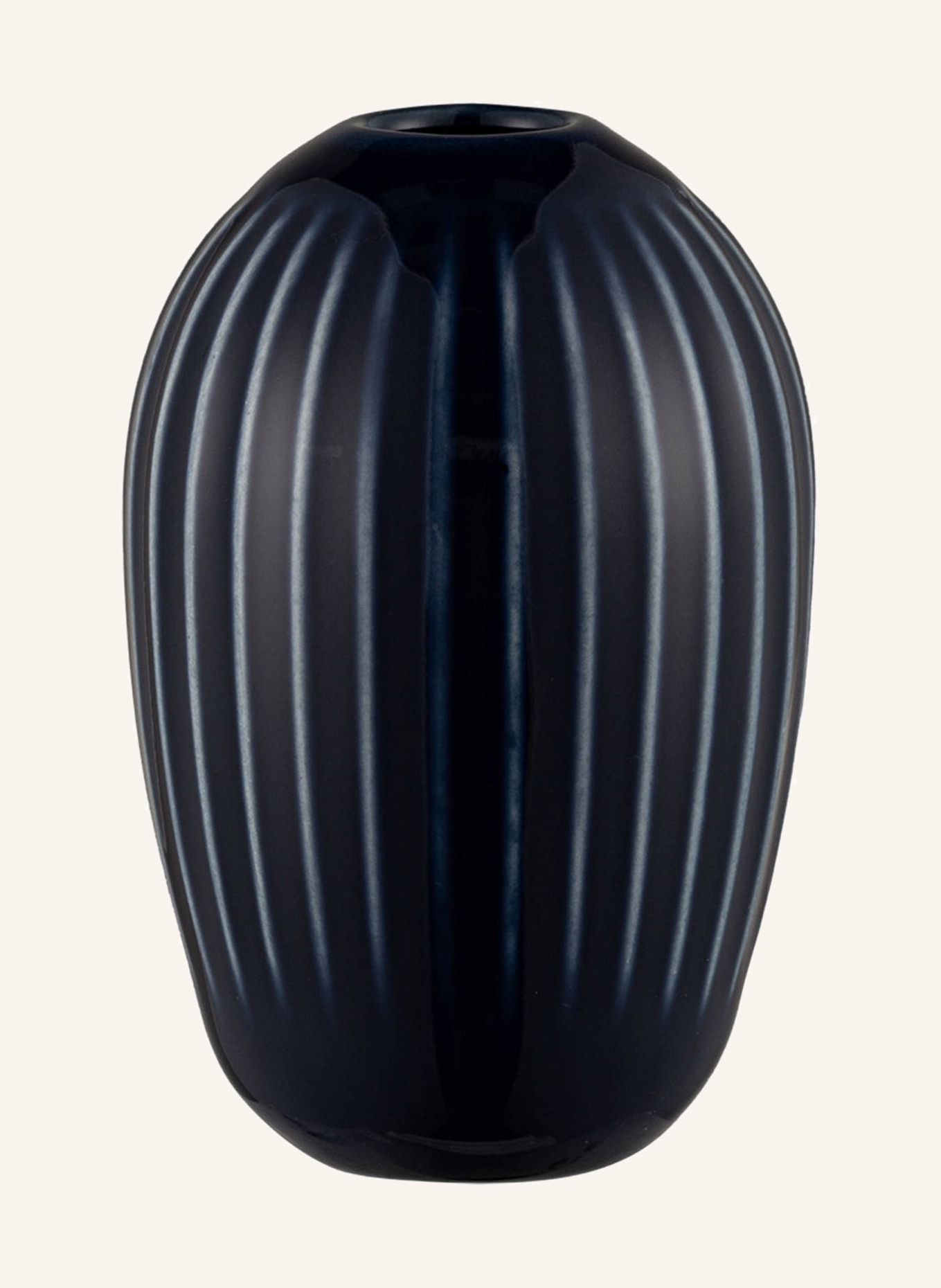 KÄHLER 3er-Set Vasen HAMMERSHØI, Farbe: DUNKELBLAU (Bild 2)