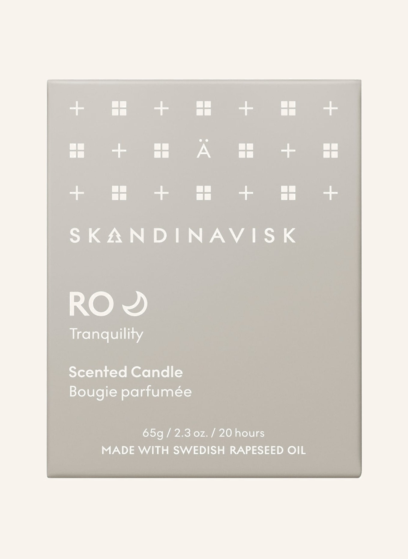 SKANDINAVISK Duftkerze RO MINI, Farbe: HELLBRAUN/ WEISS/ TAUPE (Bild 4)