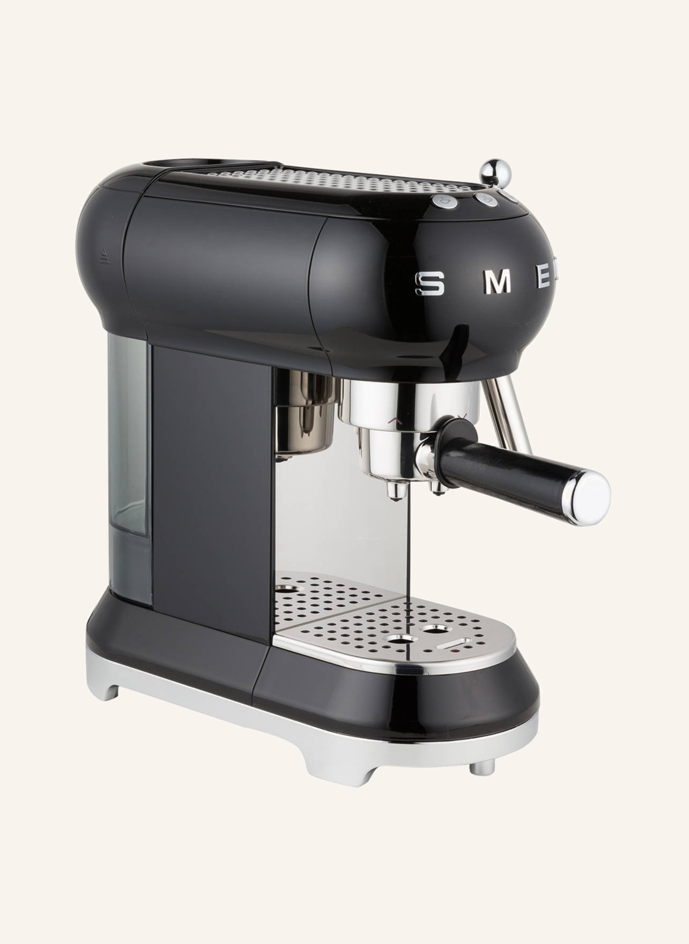 SMEG Espressomaschine ECF01, Farbe: SCHWARZ (Bild 2)