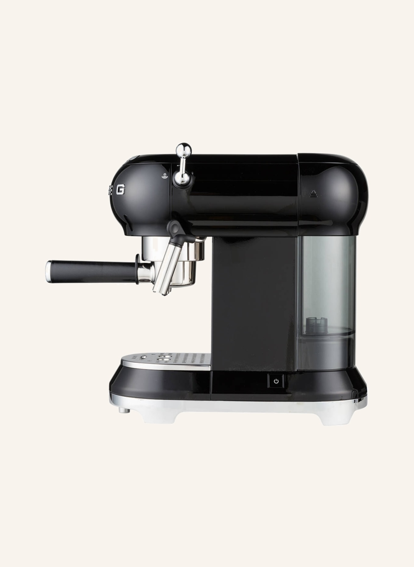 SMEG Espressomaschine ECF01, Farbe: SCHWARZ (Bild 3)