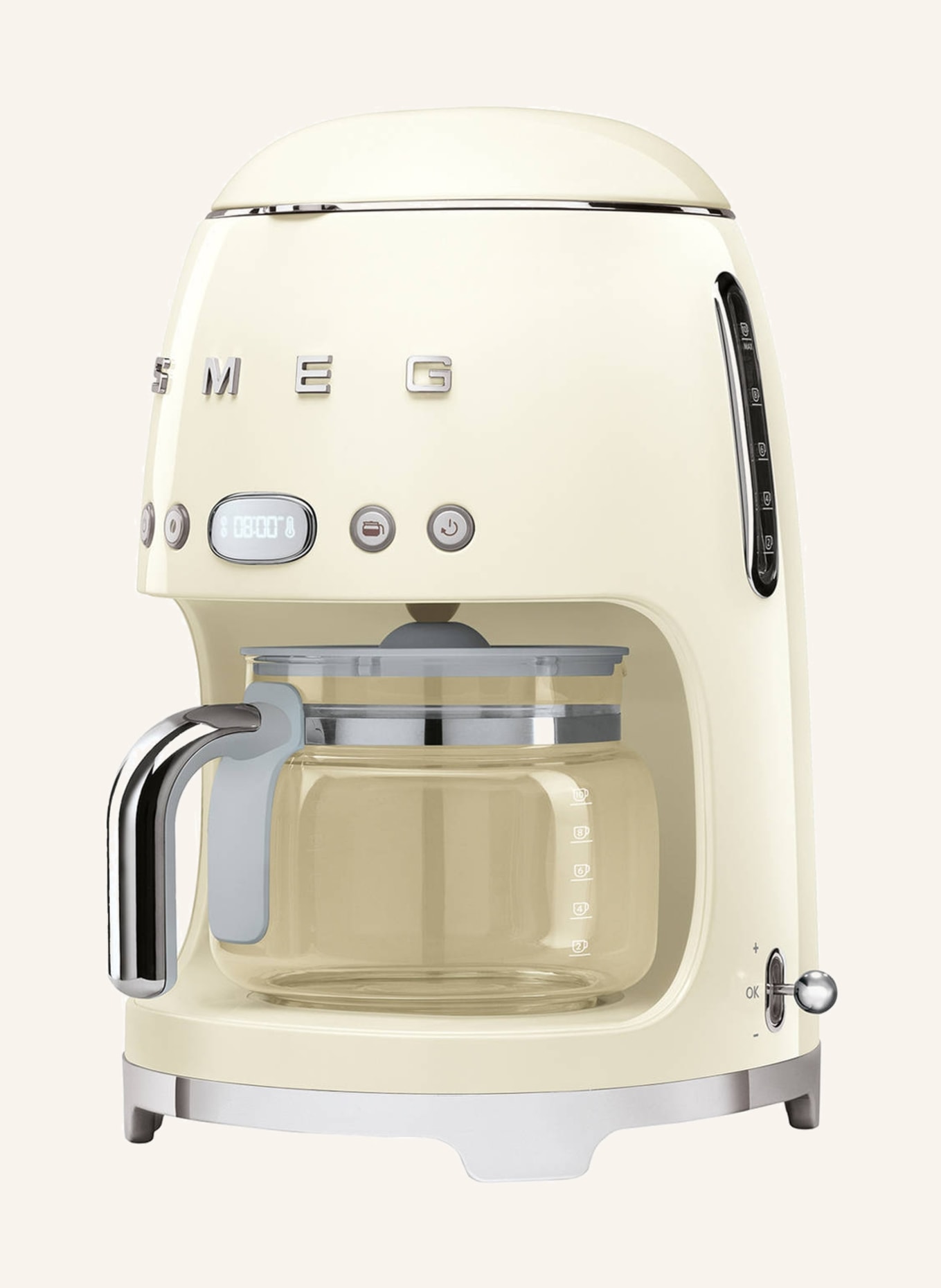 SMEG Filterkaffeemaschine, Farbe: CREME (Bild 2)