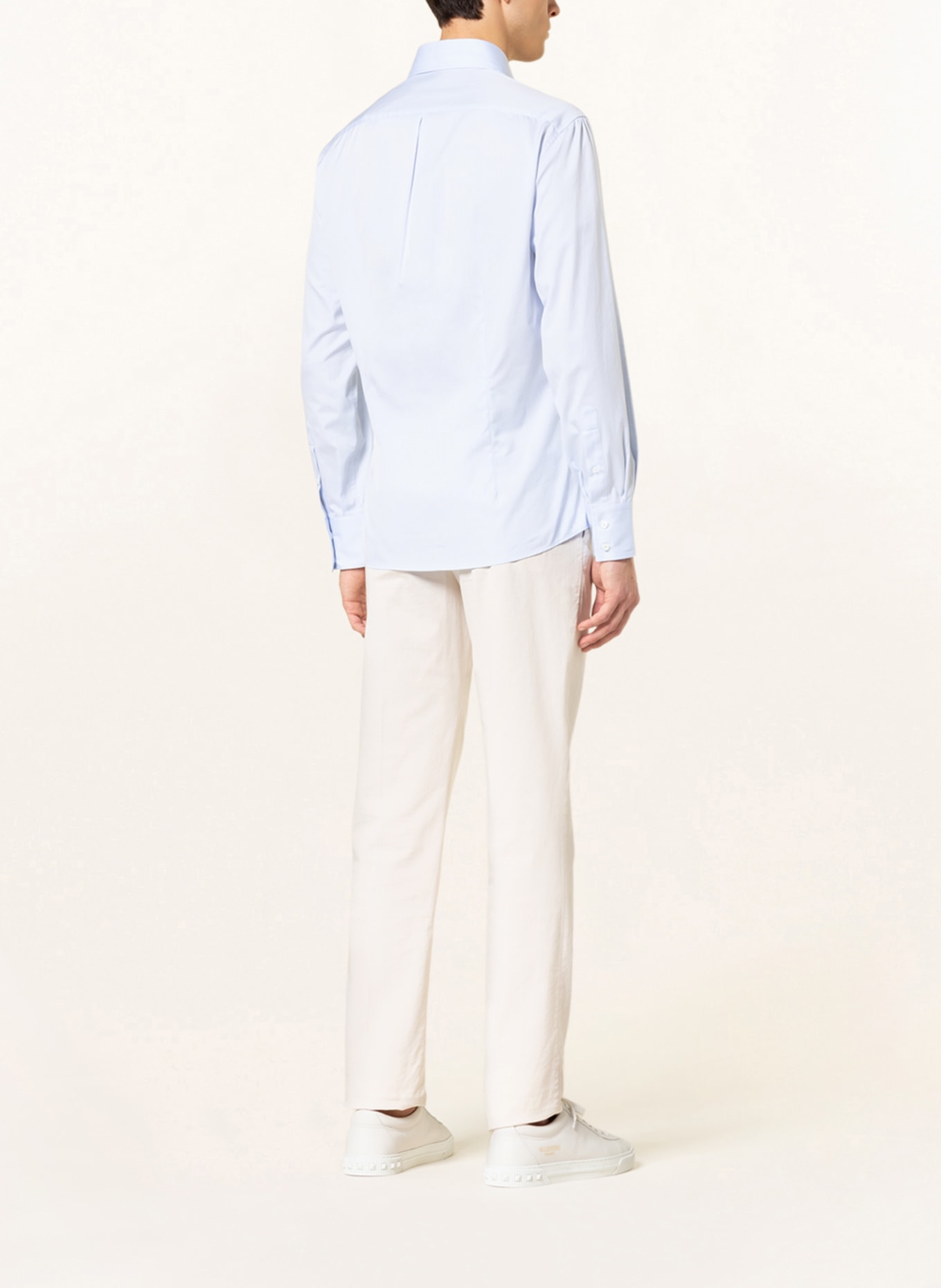 BRUNELLO CUCINELLI Košile Slim Fit: TMAVĚ MODRÁ