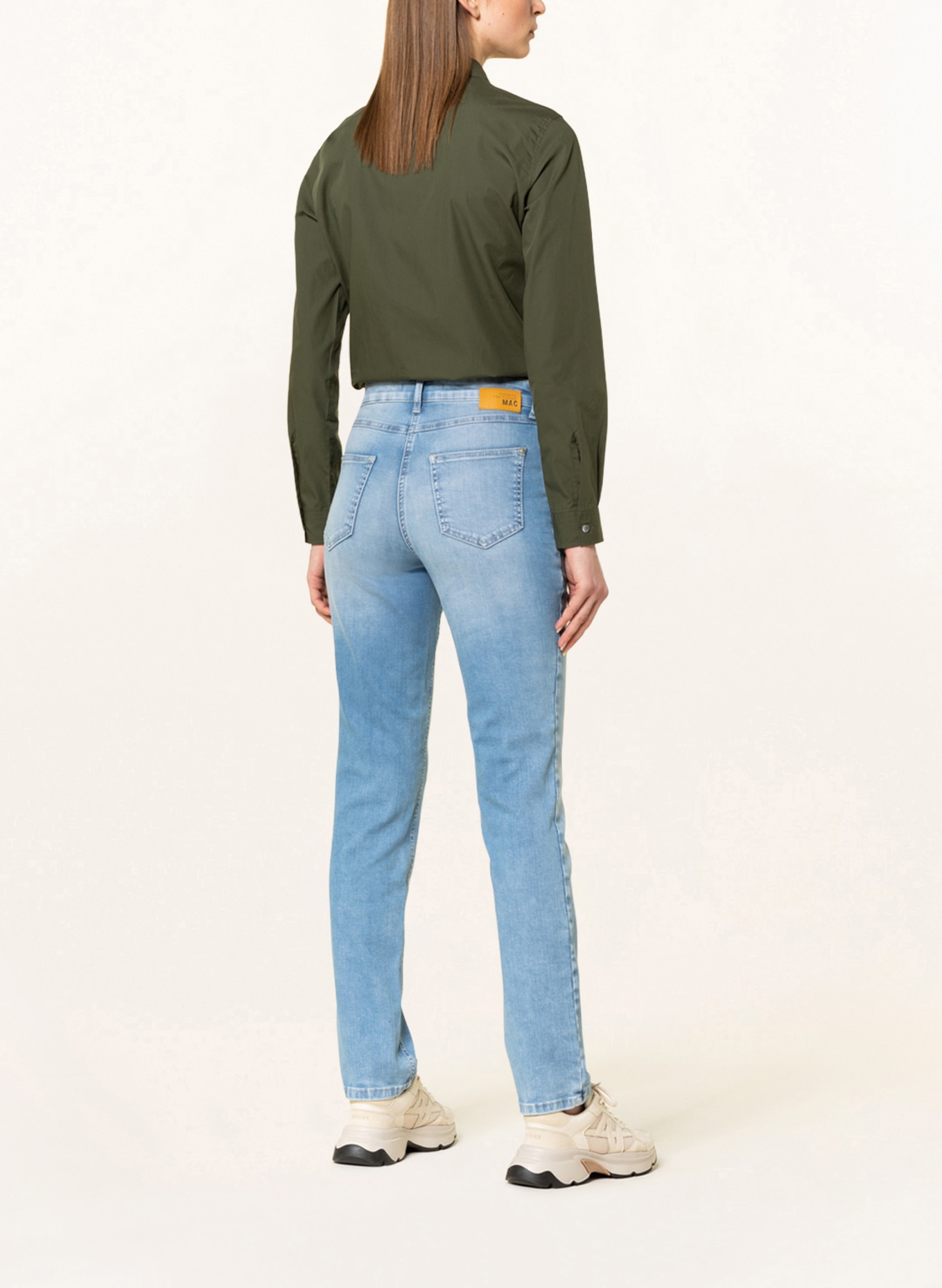 MAC Straight Jeans MELANIE , Farbe: D295 light blue authentic (Bild 3)