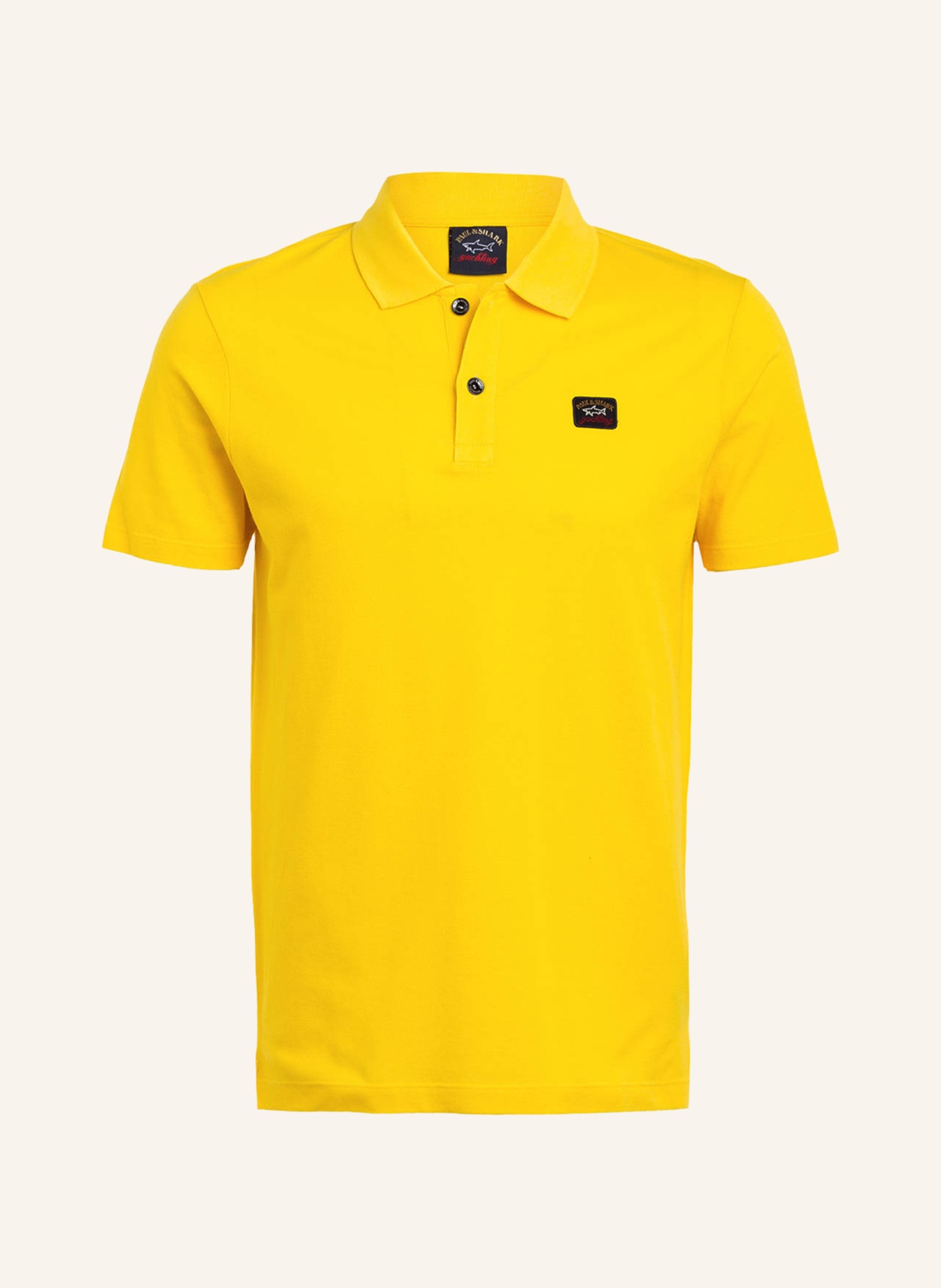 PAUL & SHARK Piqué-Poloshirt, Farbe: GELB (Bild 1)