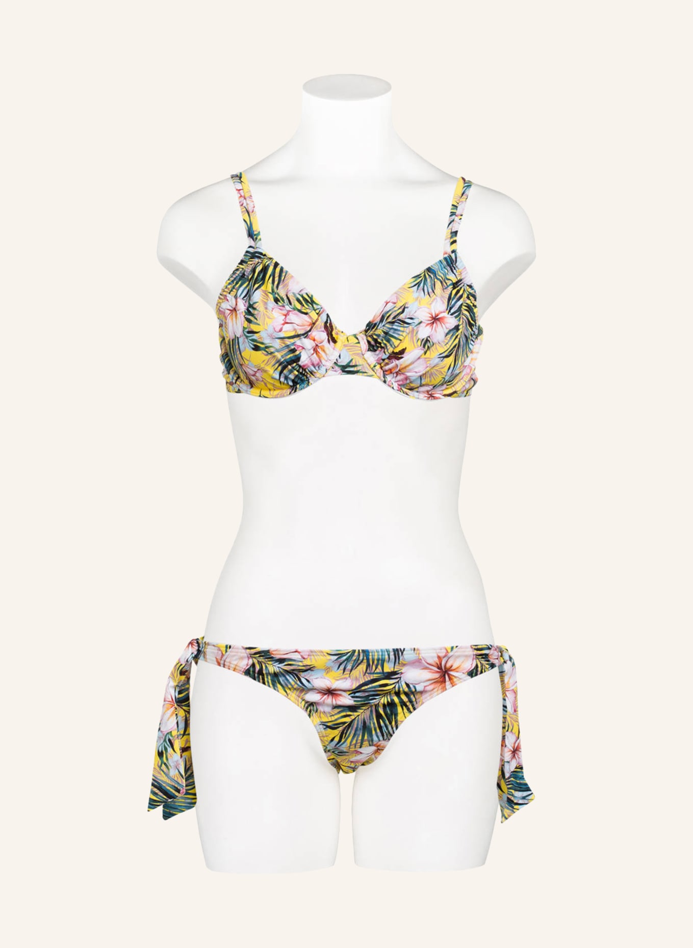 Hot Stuff Triangel-Bikini-Hose, Farbe: GELB/ ROSA/ BLAU (Bild 2)