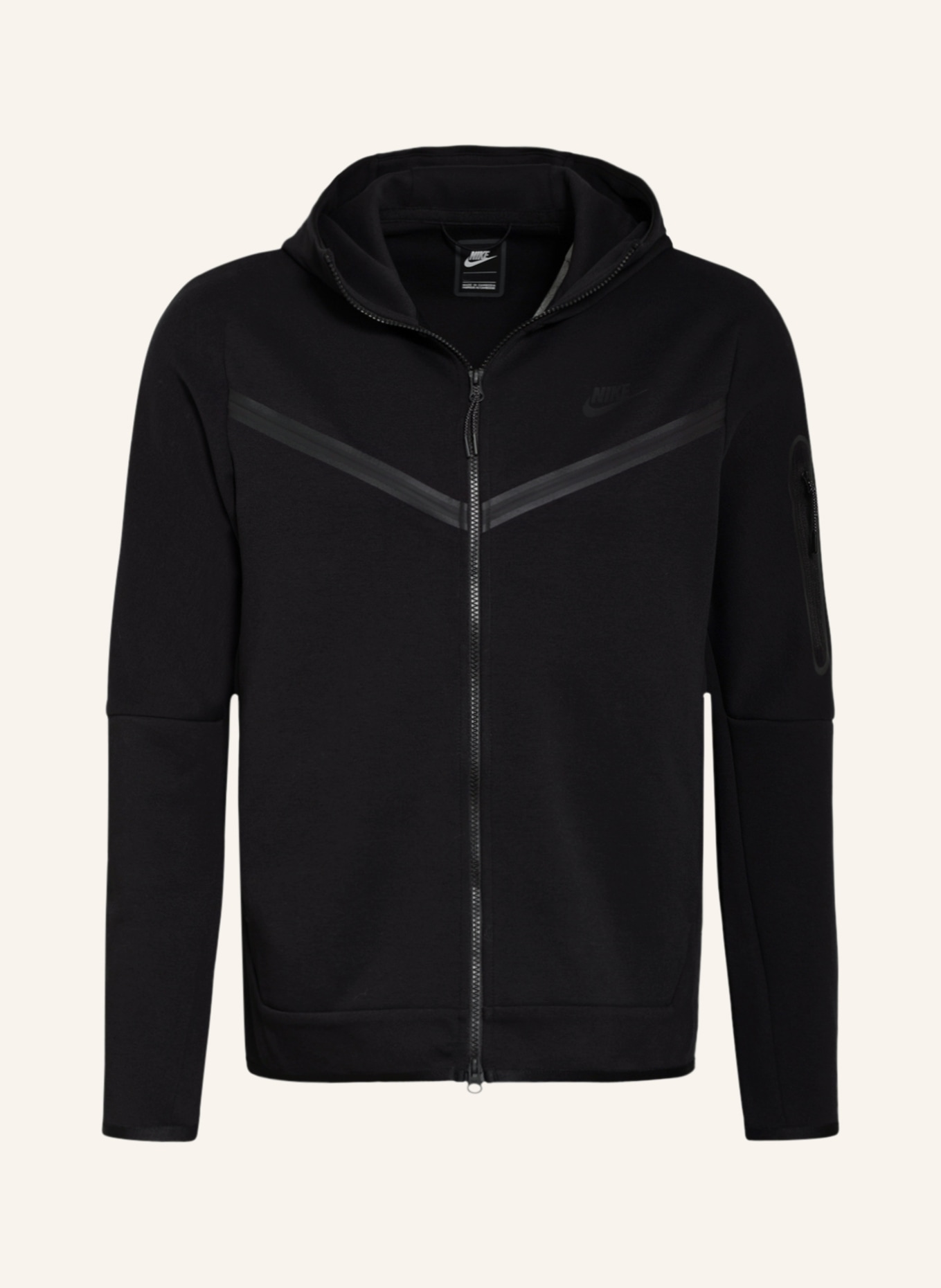 Nike Sweat jacket , Color: BLACK (Image 1)