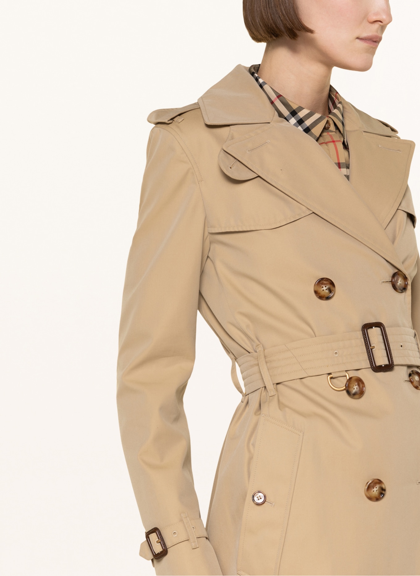 BURBERRY Trench coat ISLINGTON , Color: BEIGE (Image 5)