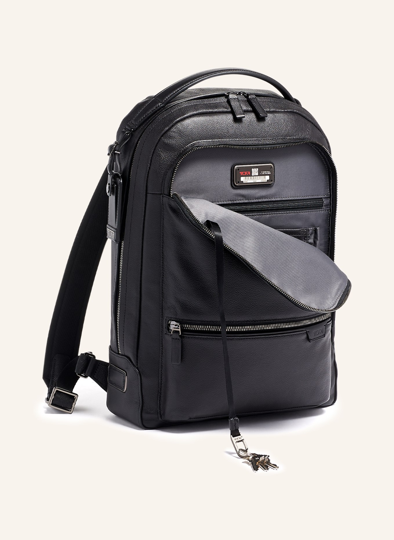 TUMI HARRISON backpack BRADNER with laptop compartment, Color: BLACK (Image 3)