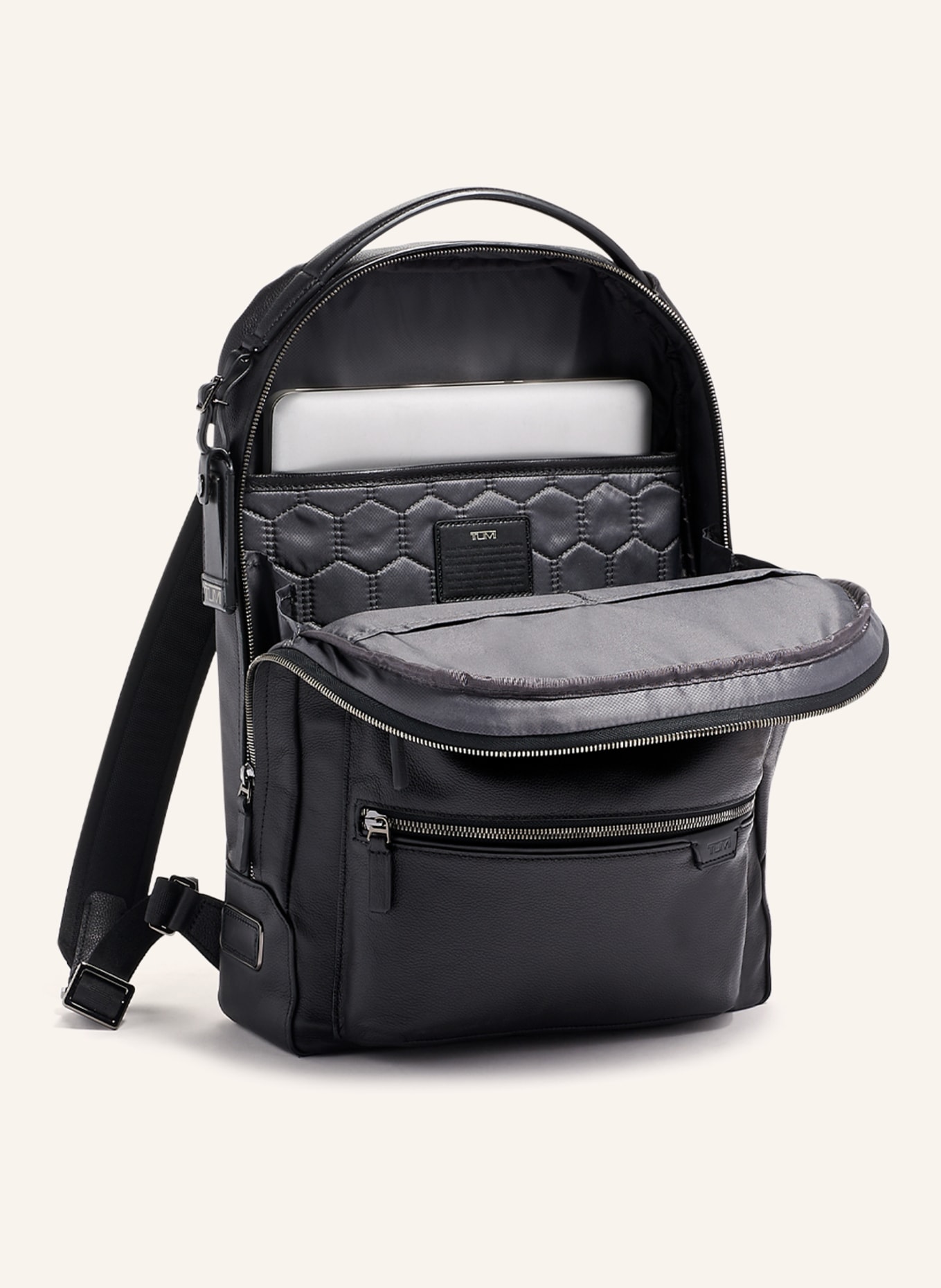 TUMI HARRISON backpack BRADNER with laptop compartment, Color: BLACK (Image 4)