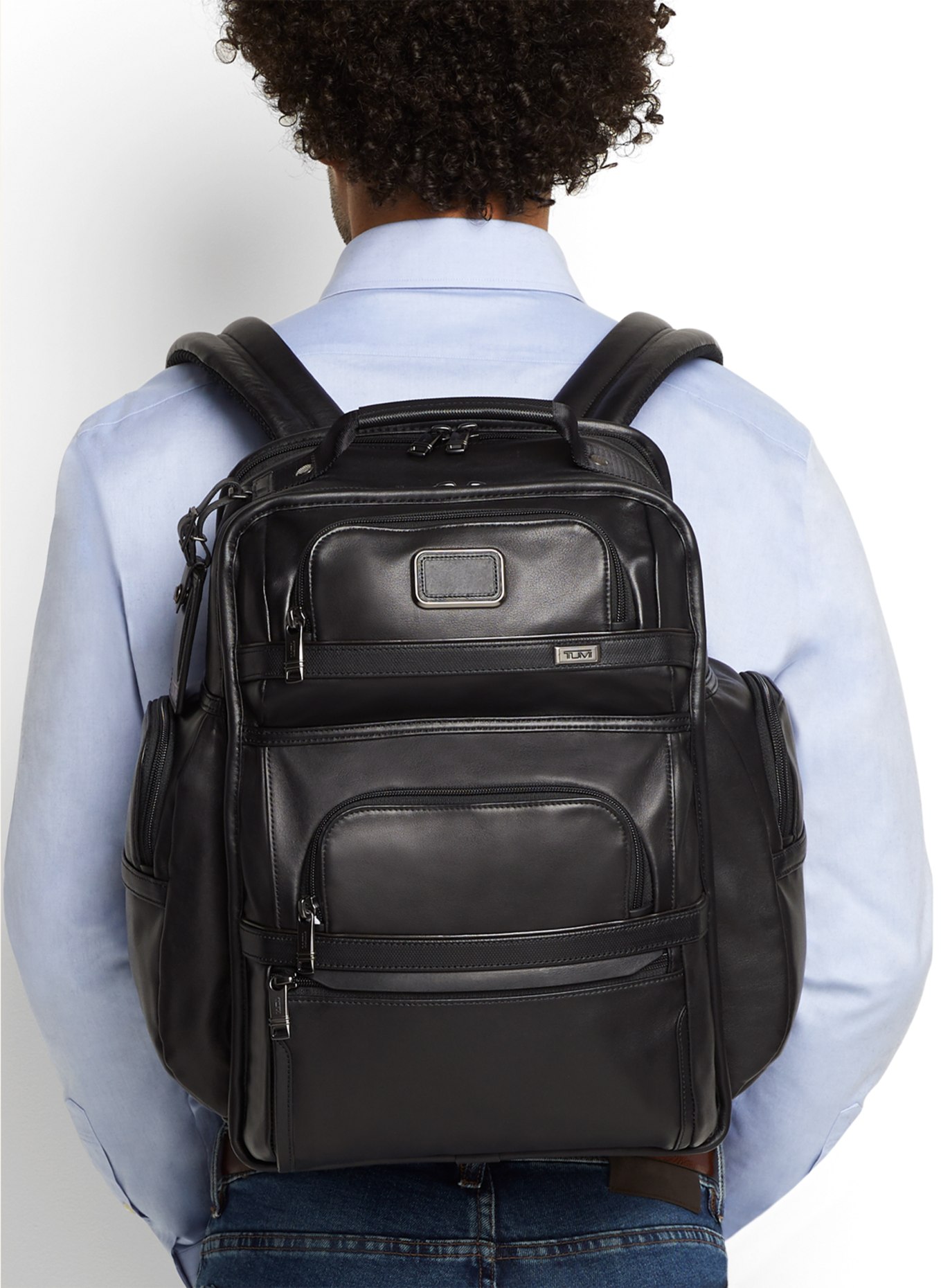 TUMI ALPHA backpack with laptop compartment , Color: BLACK (Image 4)