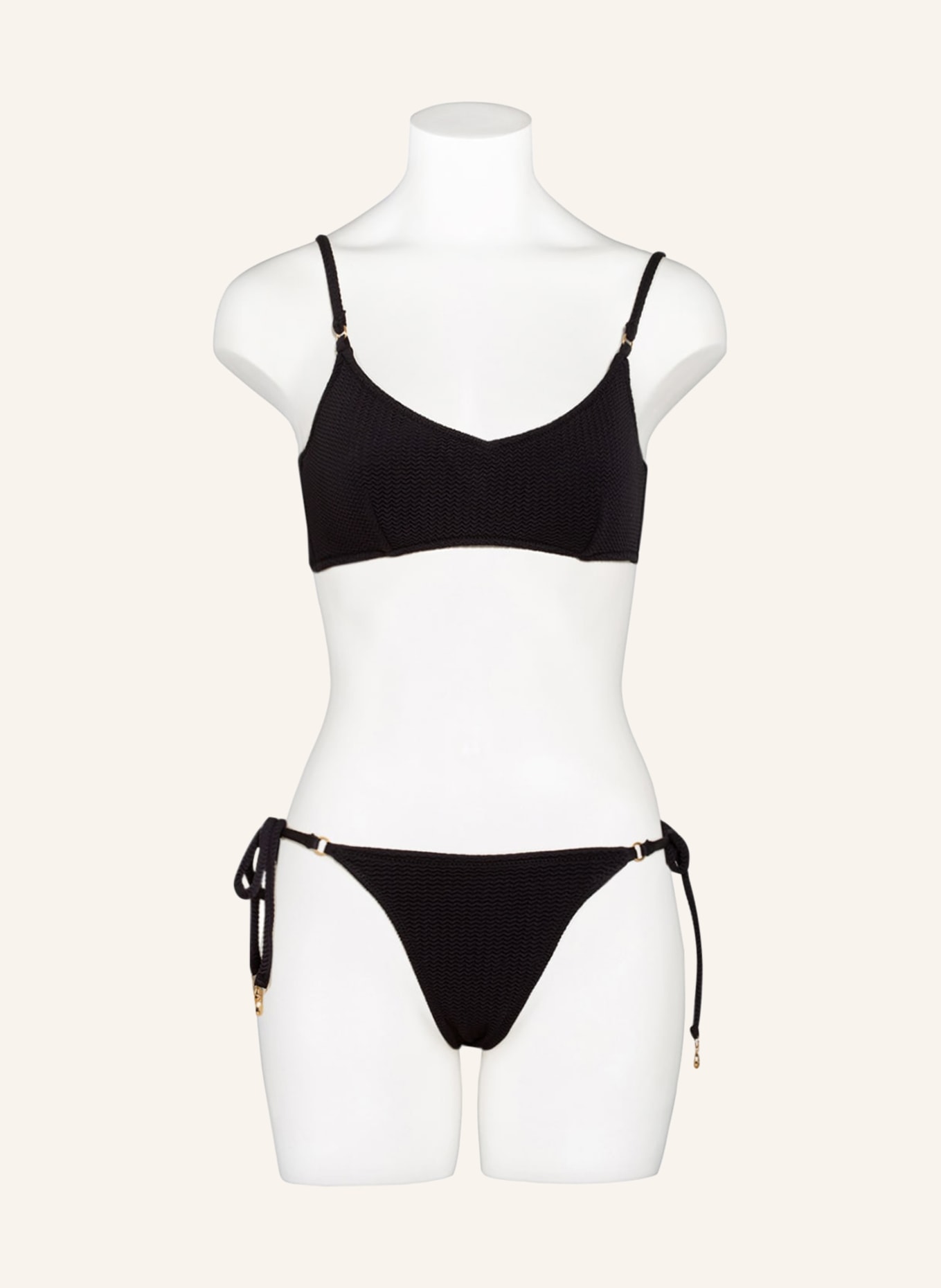 SEAFOLLY Bralette-Bikini-Top SEA DIVE, Farbe: SCHWARZ (Bild 2)