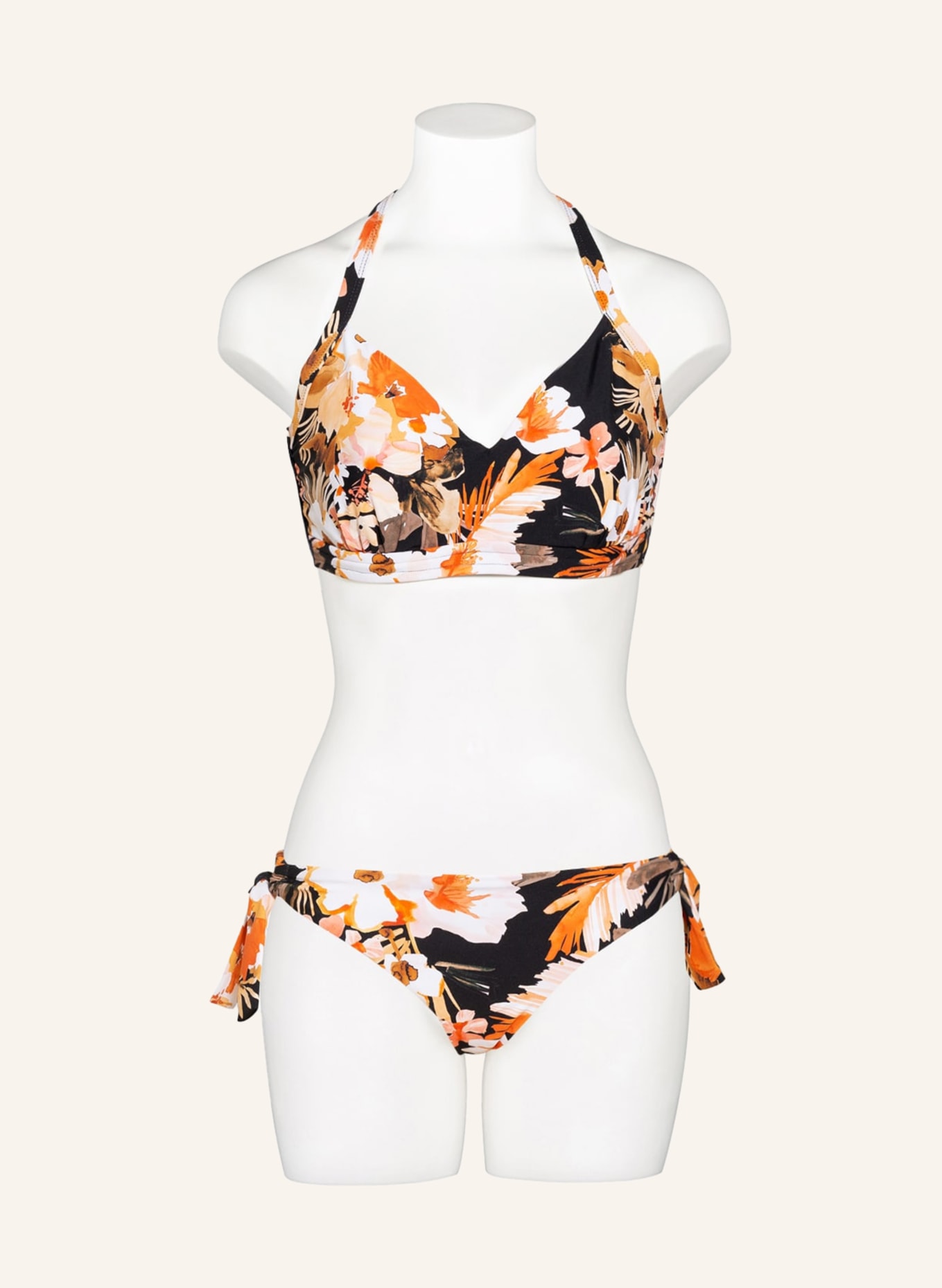SEAFOLLY Bikini-Hose BORA BORA FLORA, Farbe: SCHWARZ/ BEIGE/ BRAUN (Bild 2)