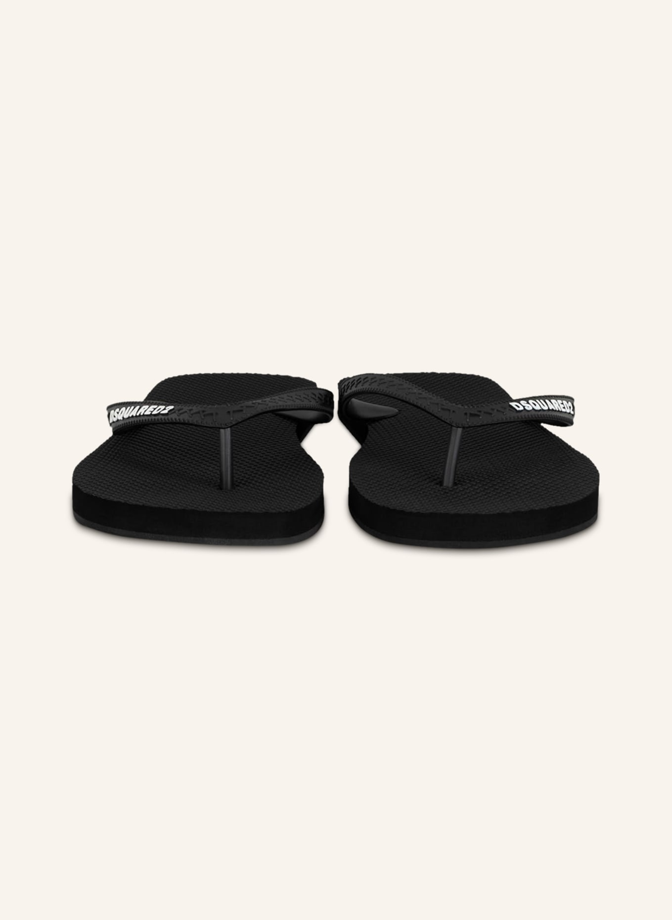 DSQUARED2 Flip flops, Color: BLACK (Image 3)