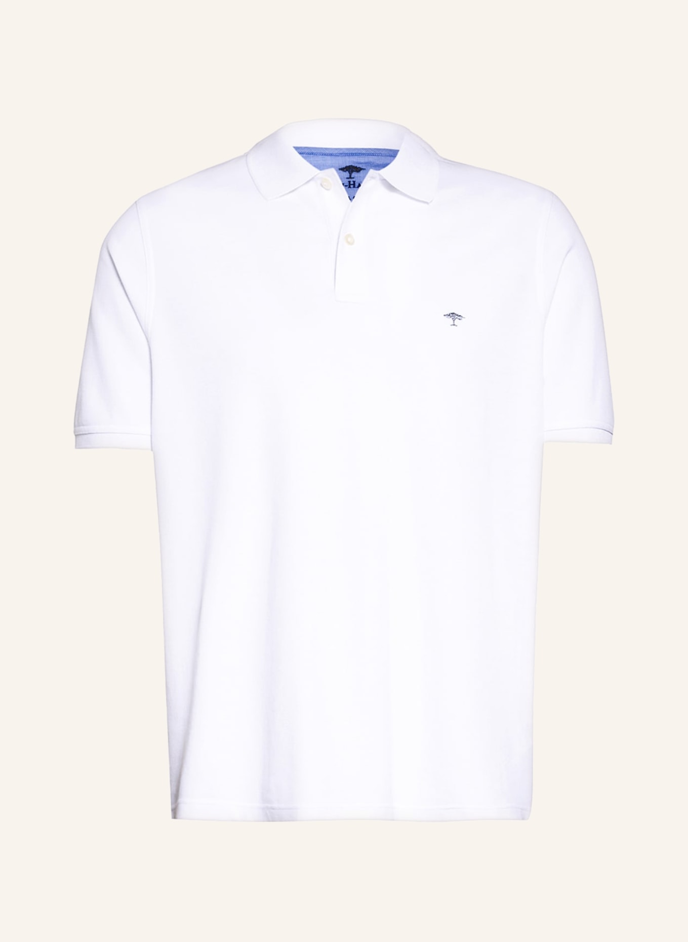 FYNCH-HATTON Piqué-Poloshirt, Farbe: WEISS (Bild 1)
