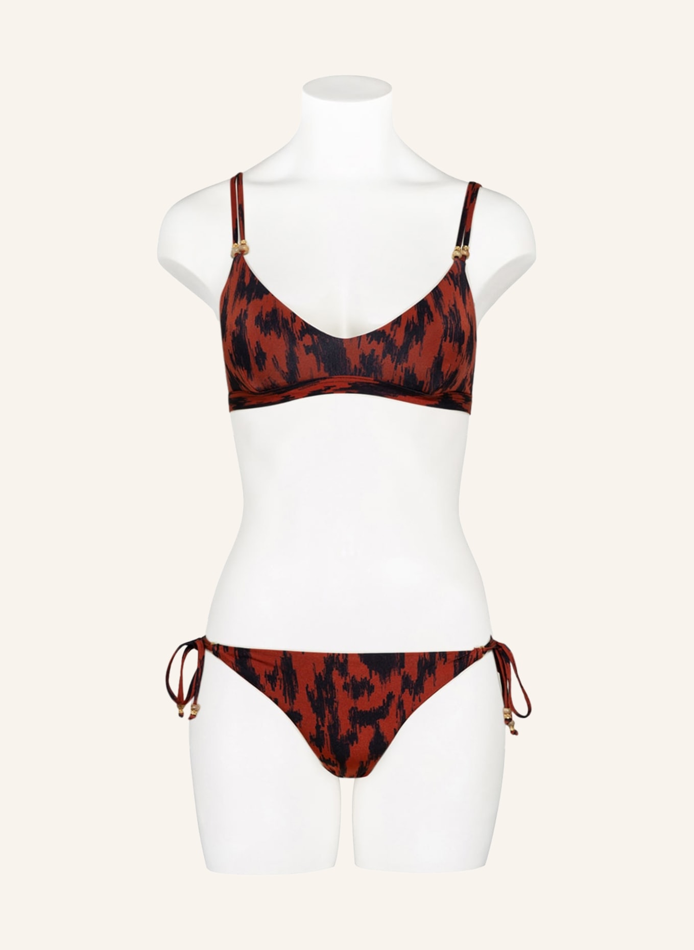 BANANA MOON COUTURE Bikini-Hose NUBIA AENA , Farbe: BRAUN/ SCHWARZ (Bild 2)