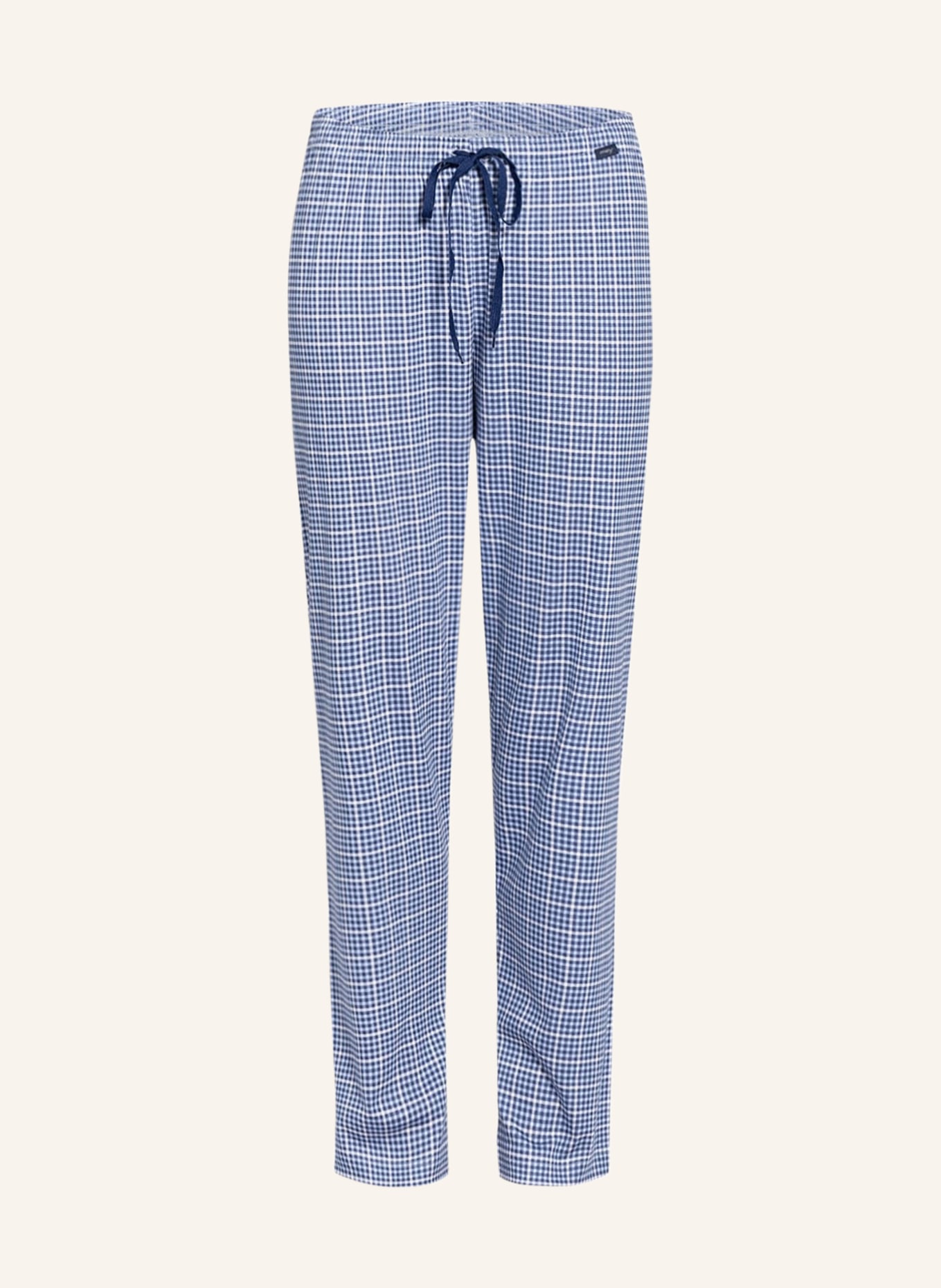 mey Lounge pants series MIX & MATCH , Color: BLUE/ WHITE (Image 1)