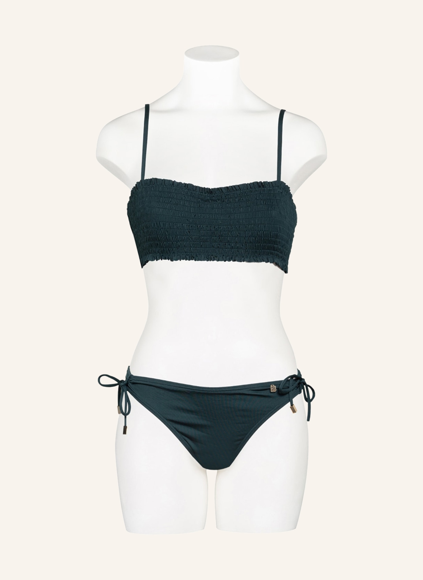 BEACHLIFE Bikini-Hose RICH GREEN, Farbe: DUNKELGRÜN (Bild 2)