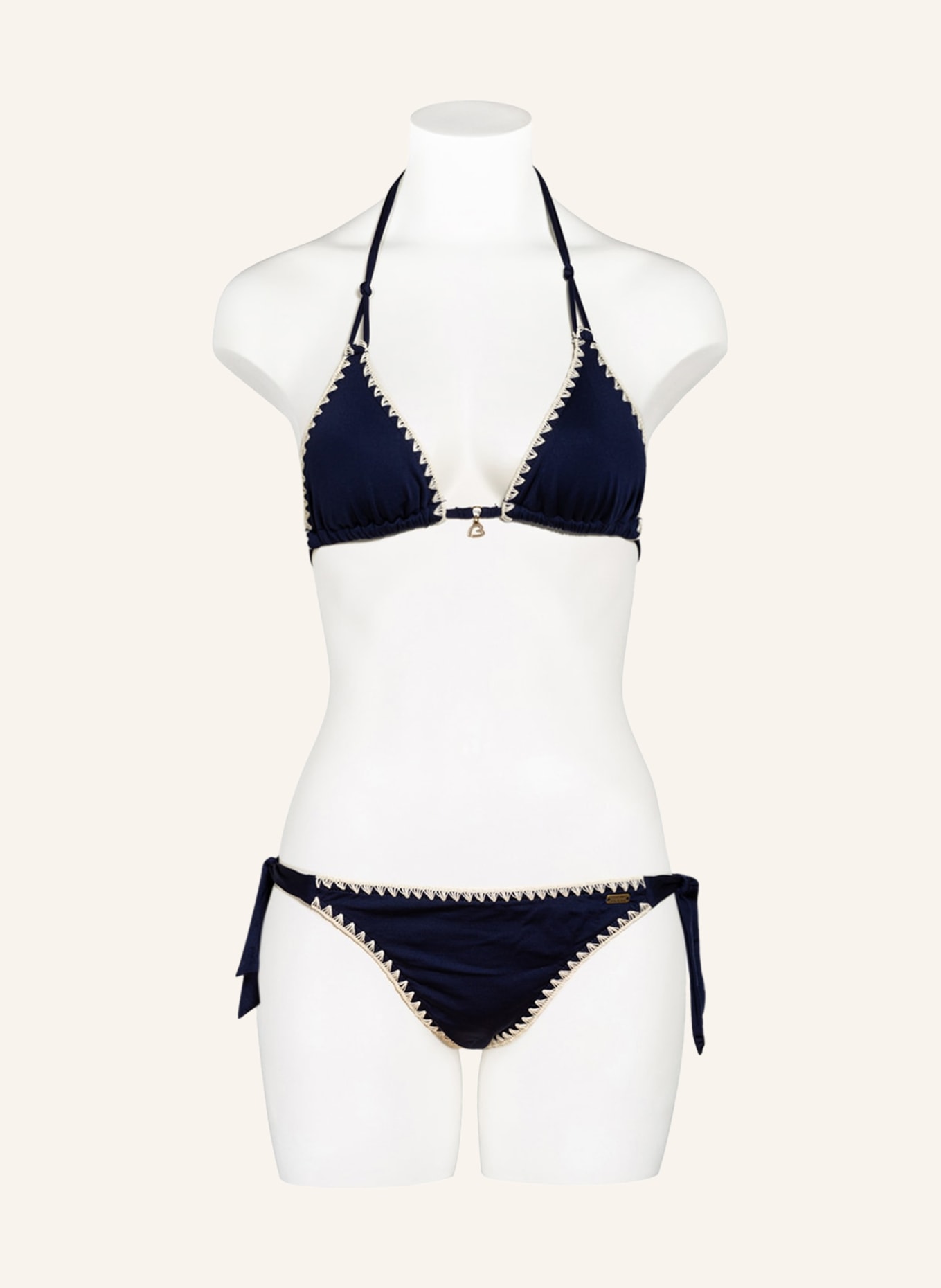 BANANA MOON Bikini-Hose DIMKA , Farbe: DUNKELBLAU/ ECRU (Bild 2)