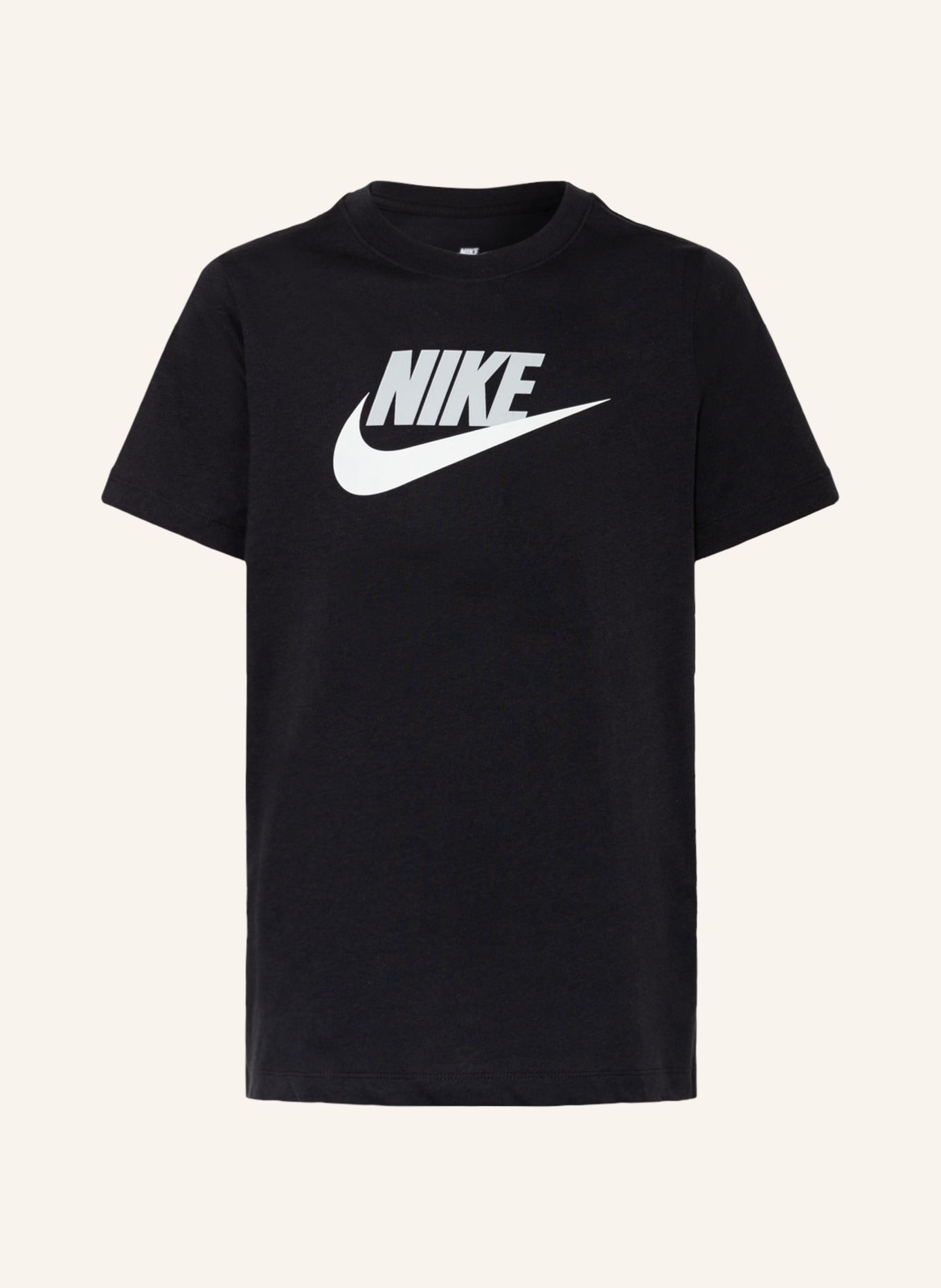 Nike T-Shirt, Farbe: SCHWARZ/ WEISS/ GRAU (Bild 1)