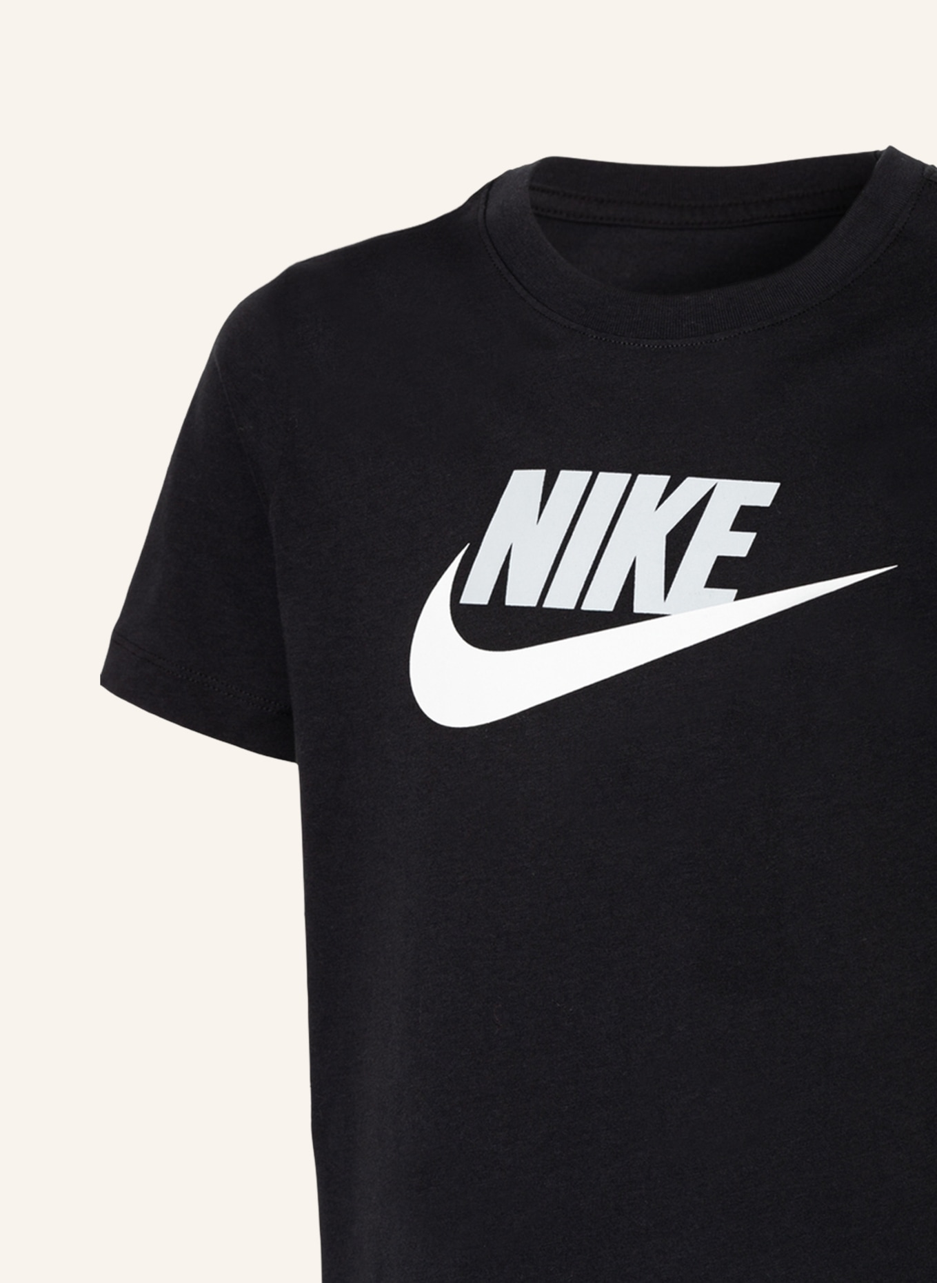 Nike T-Shirt, Farbe: SCHWARZ/ WEISS/ GRAU (Bild 3)