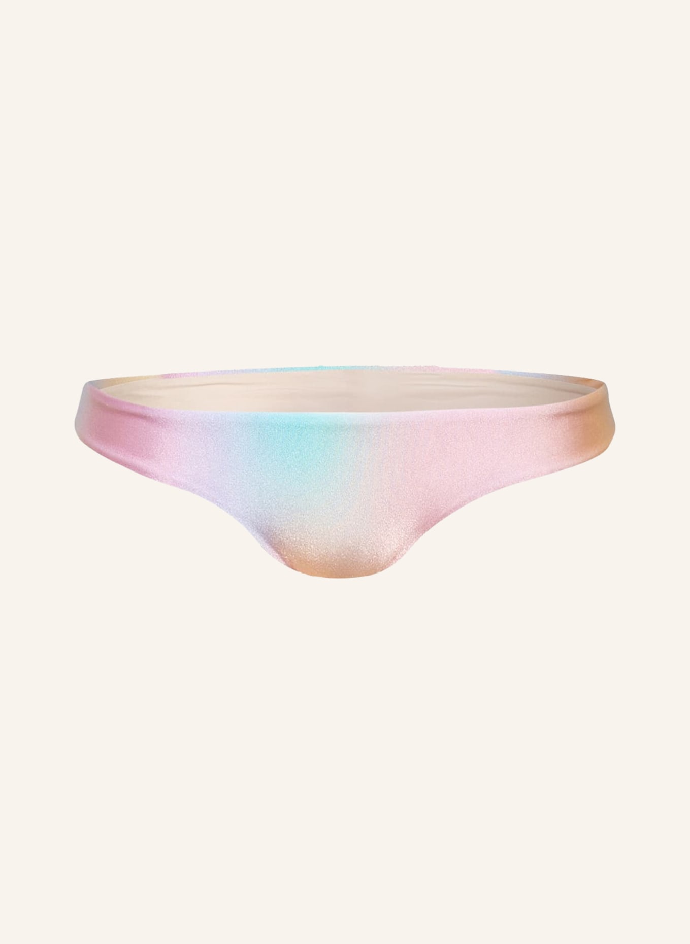 PILYQ Bikini-Hose GOLDEN HOUR, Farbe: ROSA/ HELLORANGE/ MINT (Bild 1)