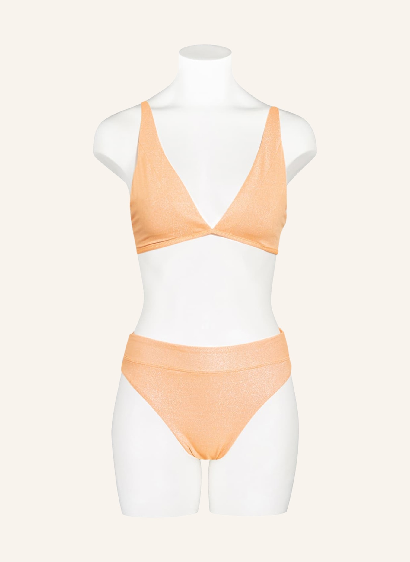 PILYQ Bikini-Hose CITRINE mit Glitzergarn , Farbe: HELLORANGE (Bild 2)