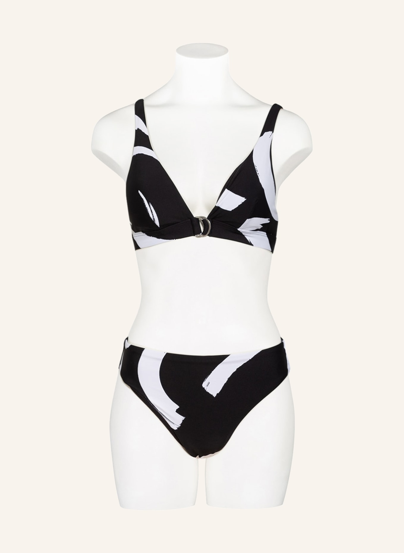 SEAFOLLY Bikini-Hose NEW WAVE, Farbe: SCHWARZ/ WEISS (Bild 2)