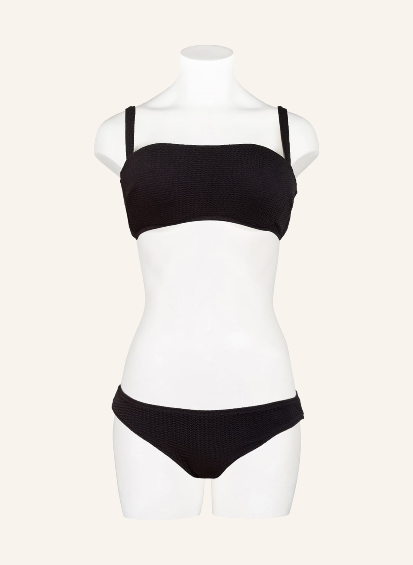 SEAFOLLY Bandeau bikini top SEA DIVE , Color: BLACK (Image 2)