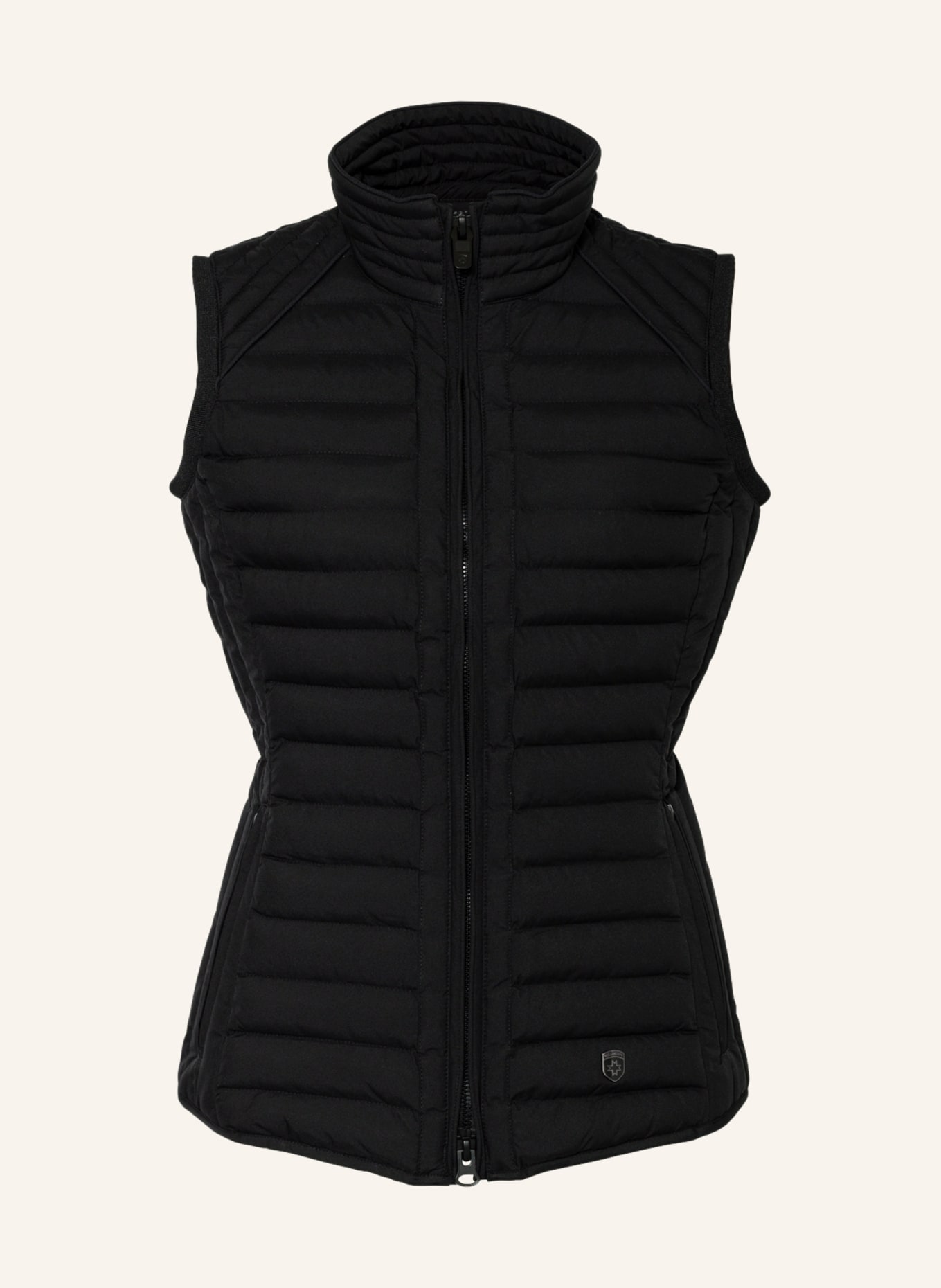 WELLENSTEYN Quilted vest MOL LADY with DUPONT™ SORONA® insulation, Color: BLACK(Image null)
