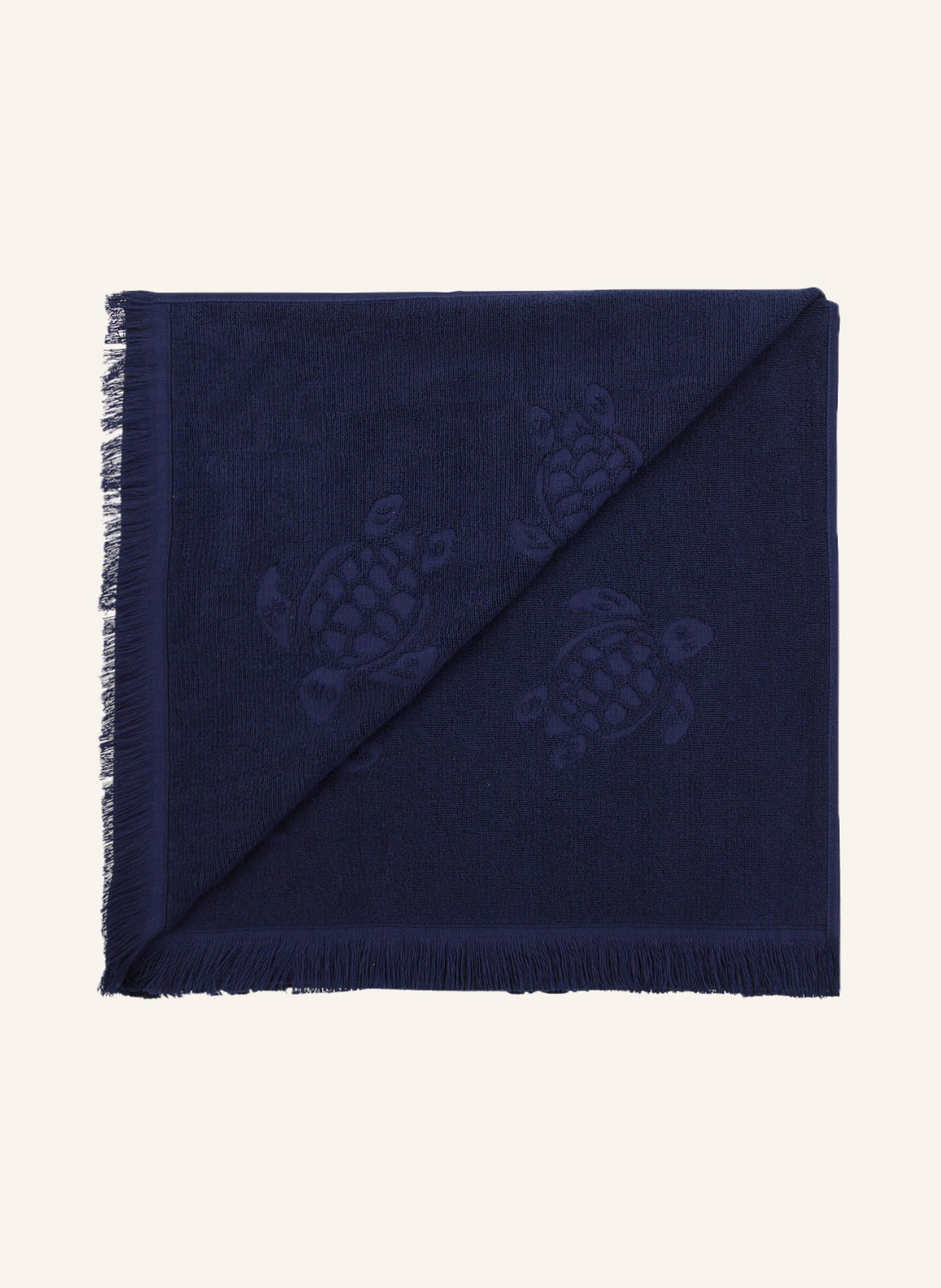 VILEBREQUIN Beach towel SANTAH, Color: DARK BLUE (Image 1)