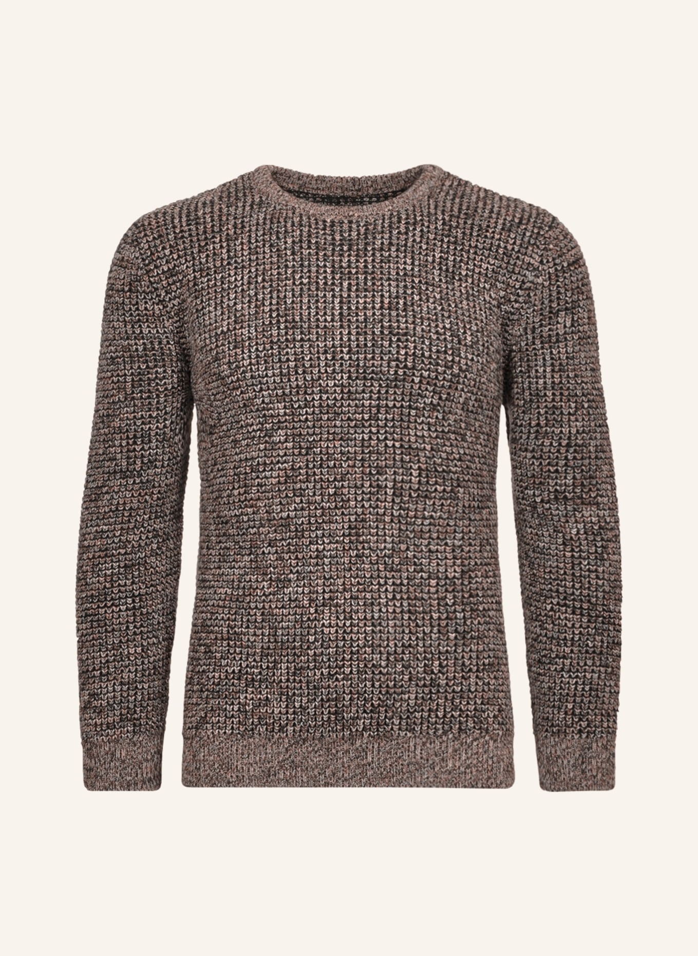 RAGMAN Sweater, Color: BEIGE/ BLACK/ TAUPE (Image 1)