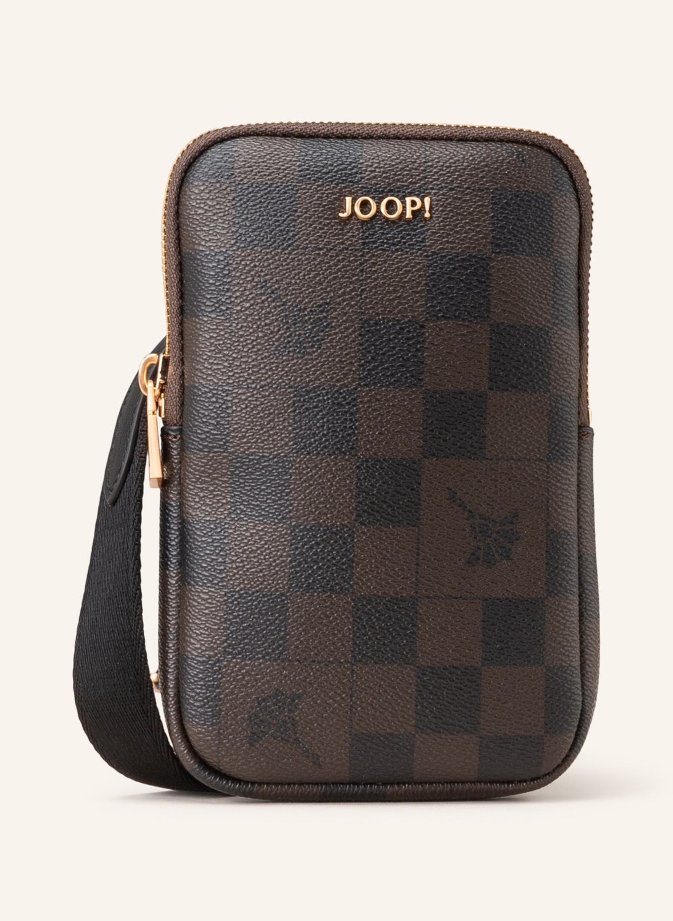 JOOP! Smartphone-Tasche CORTINA PIAZZA zum Umhängen, Farbe: DUNKELBRAUN (Bild 1)