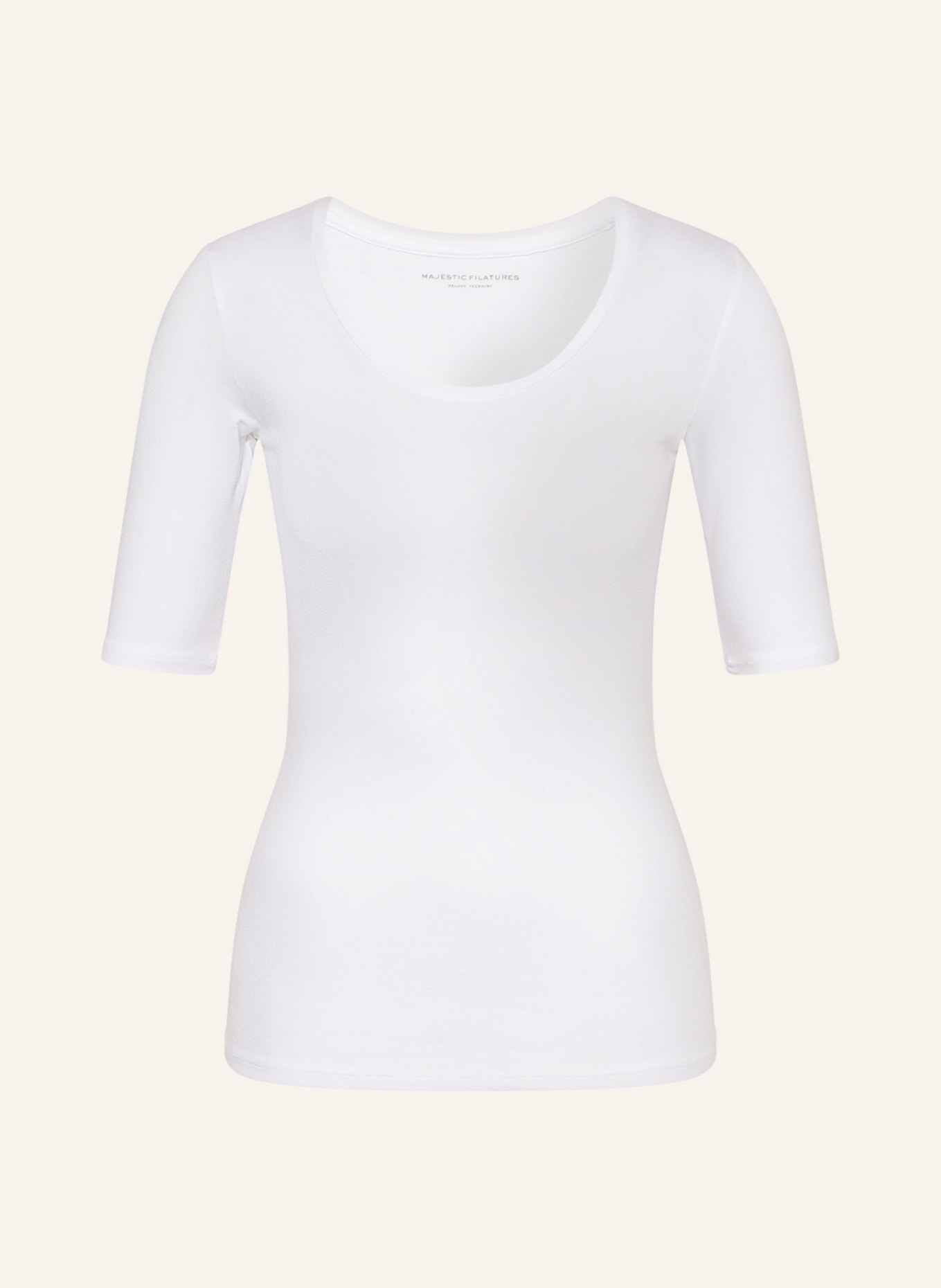 MAJESTIC FILATURES T-shirt , Color: WHITE (Image 1)