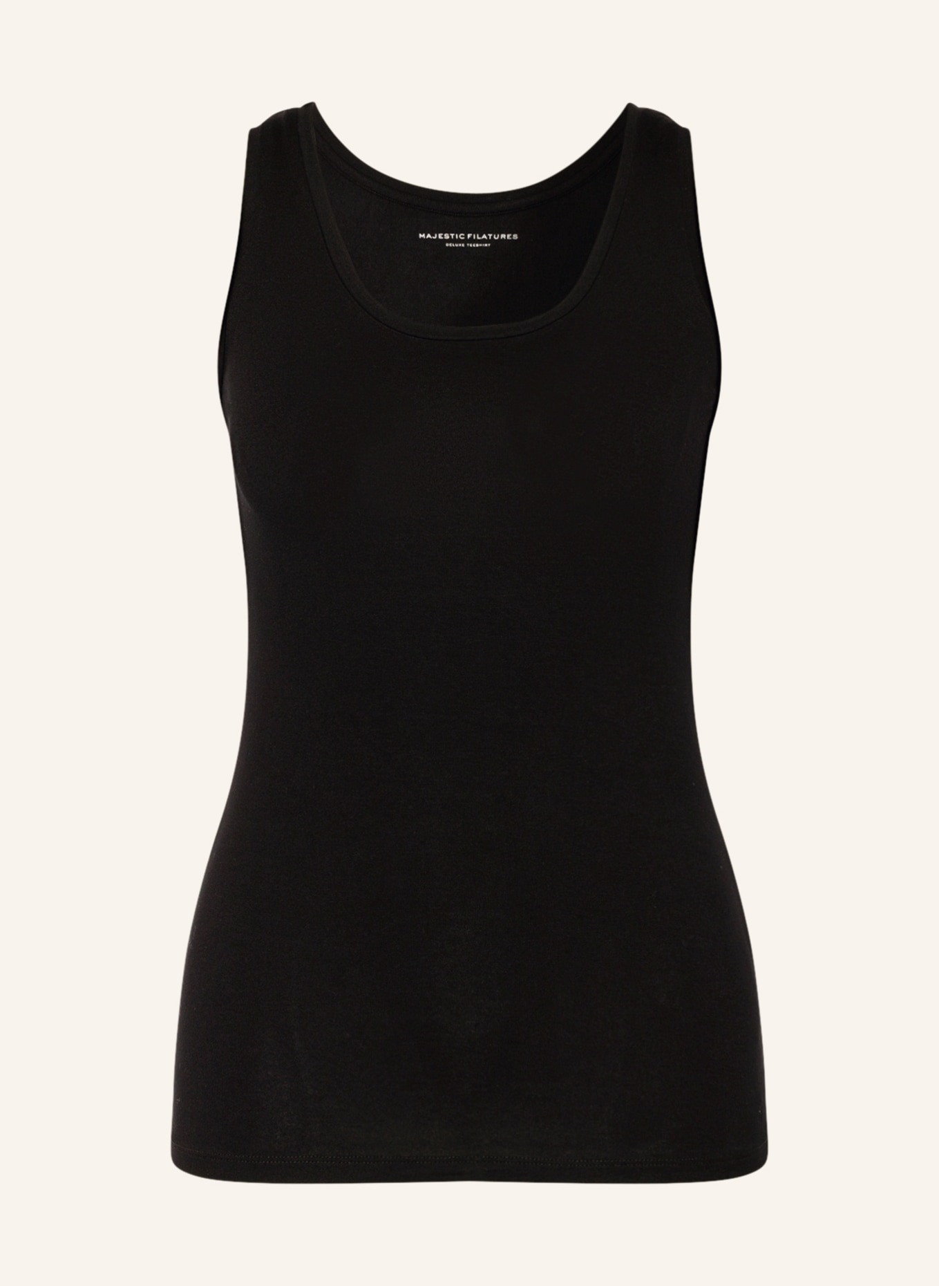 MAJESTIC FILATURES Top, Color: BLACK (Image 1)