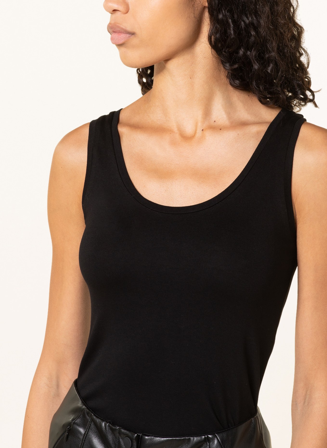 MAJESTIC FILATURES Top, Color: BLACK (Image 4)