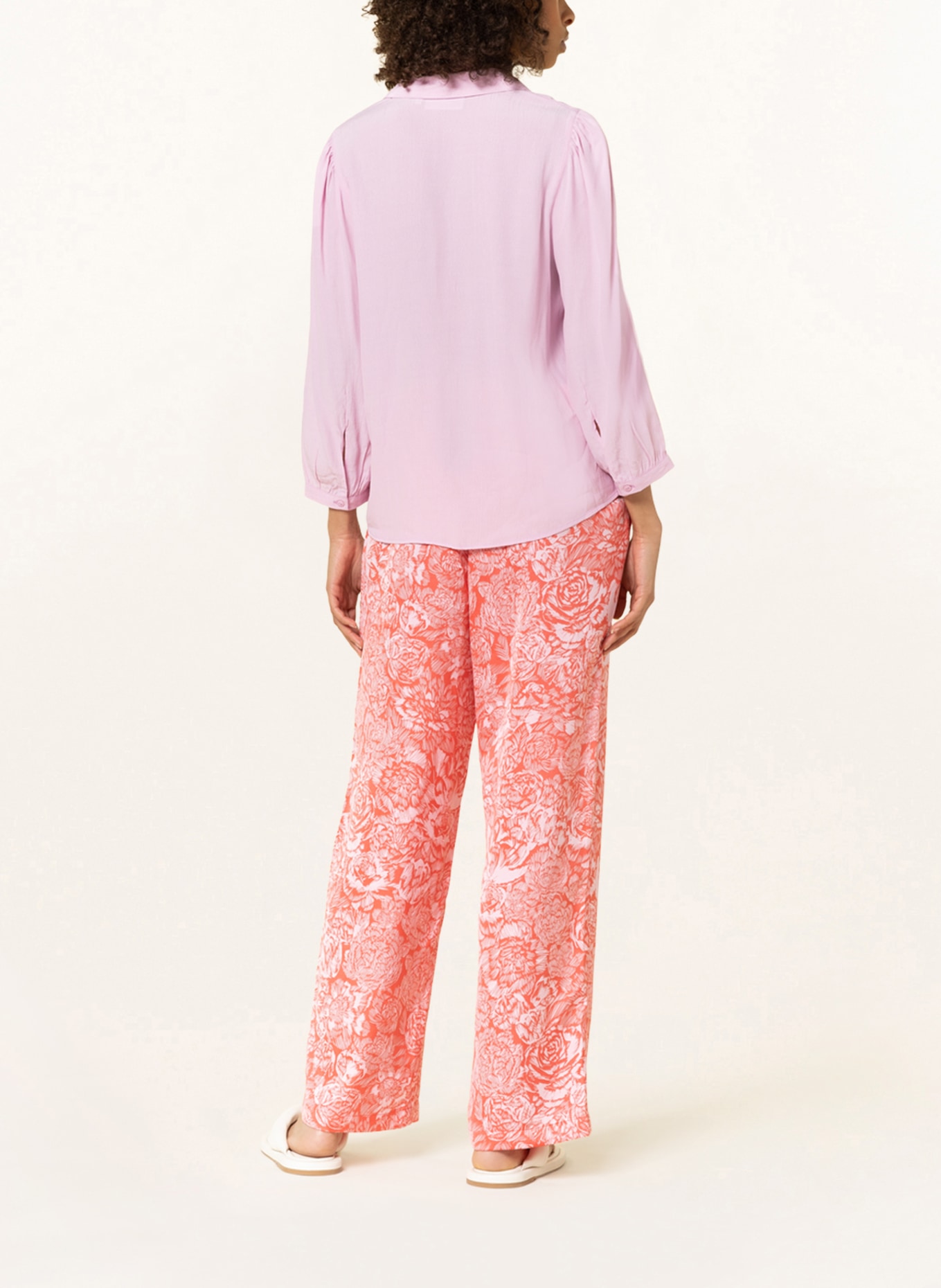 MSCH COPENHAGEN Blouse GALLIENA with 3/4 sleeves, Color: PINK (Image 3)