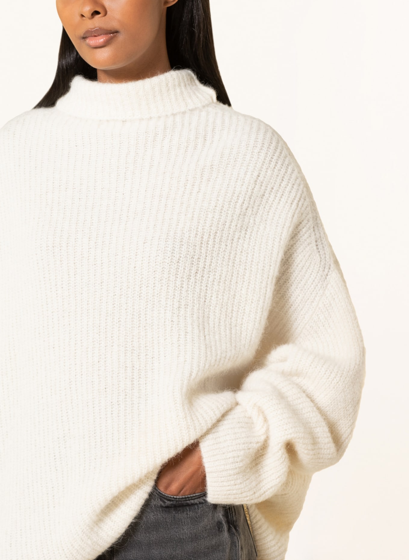 by Aylin Koenig Sweater MARA with alpaca, Color: WHITE (Image 4)