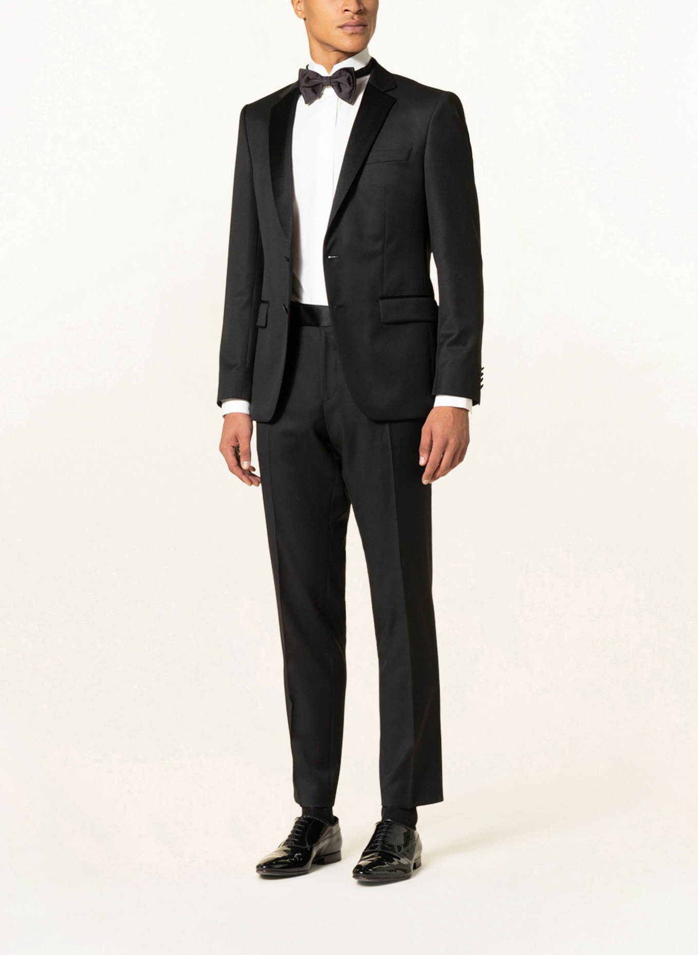 BOSS Tuxedo pants GENIUS TUX slim fit , Color: BLACK (Image 2)
