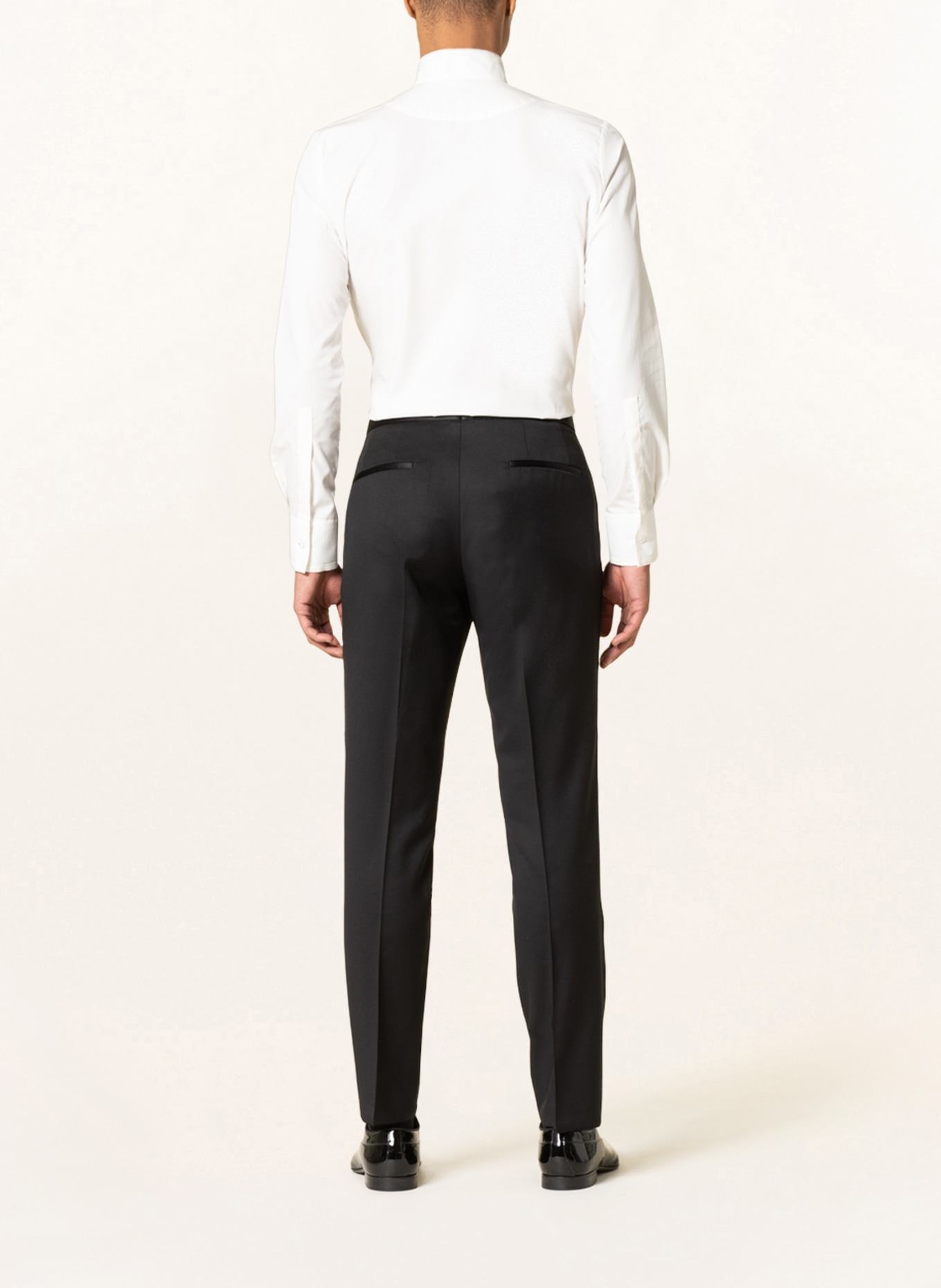 BOSS Tuxedo pants GENIUS TUX slim fit , Color: BLACK (Image 4)