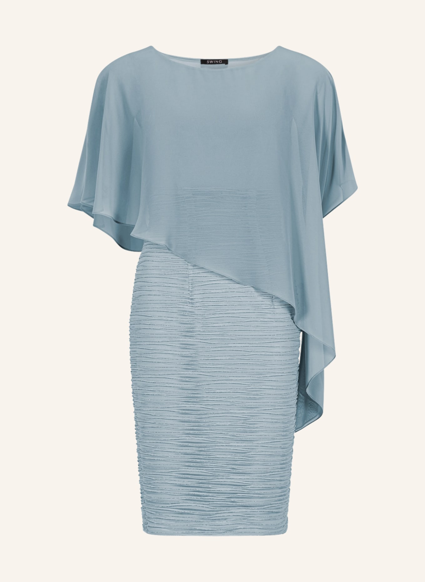 SWING Cocktail dress, Color: BLUE GRAY (Image 1)