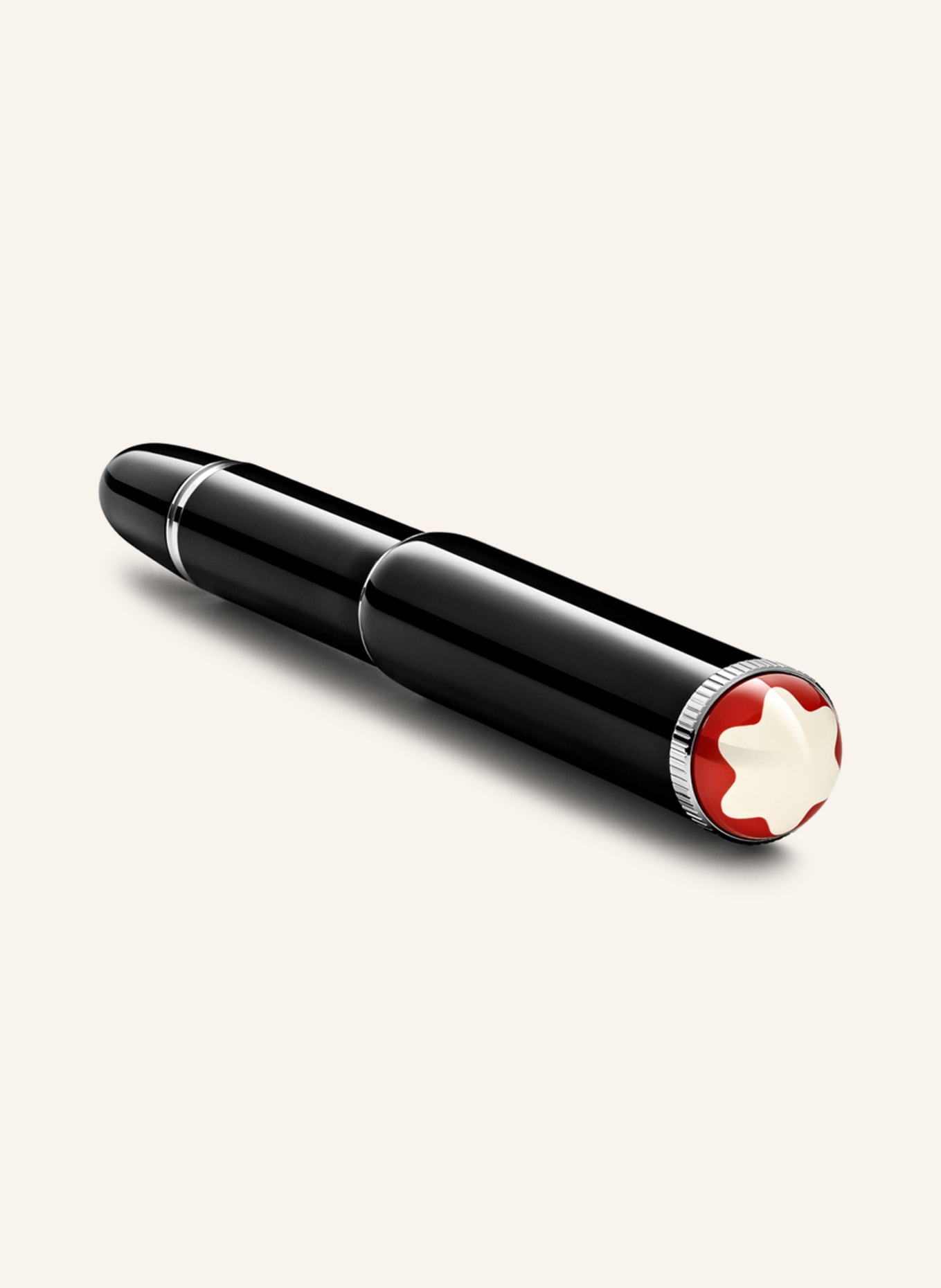 MONTBLANC Rollerball pen HERITAGE ROUGE ET NOIR BABY, Color: BLACK/ SILVER (Image 3)