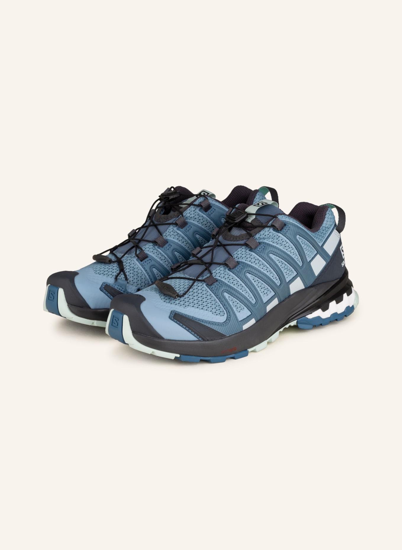 SALOMON Running shoes XA PRO 3D V8, Color: LIGHT BLUE/ BLUE (Image 1)