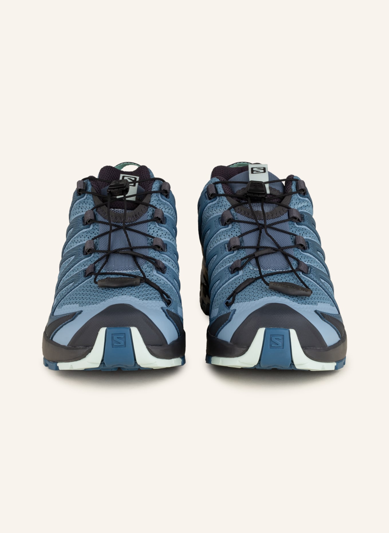 SALOMON Running shoes XA PRO 3D V8, Color: LIGHT BLUE/ BLUE (Image 3)